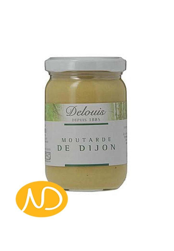 Bio Μουστάρδα Dijon 350g-Delouis-NorasDeli