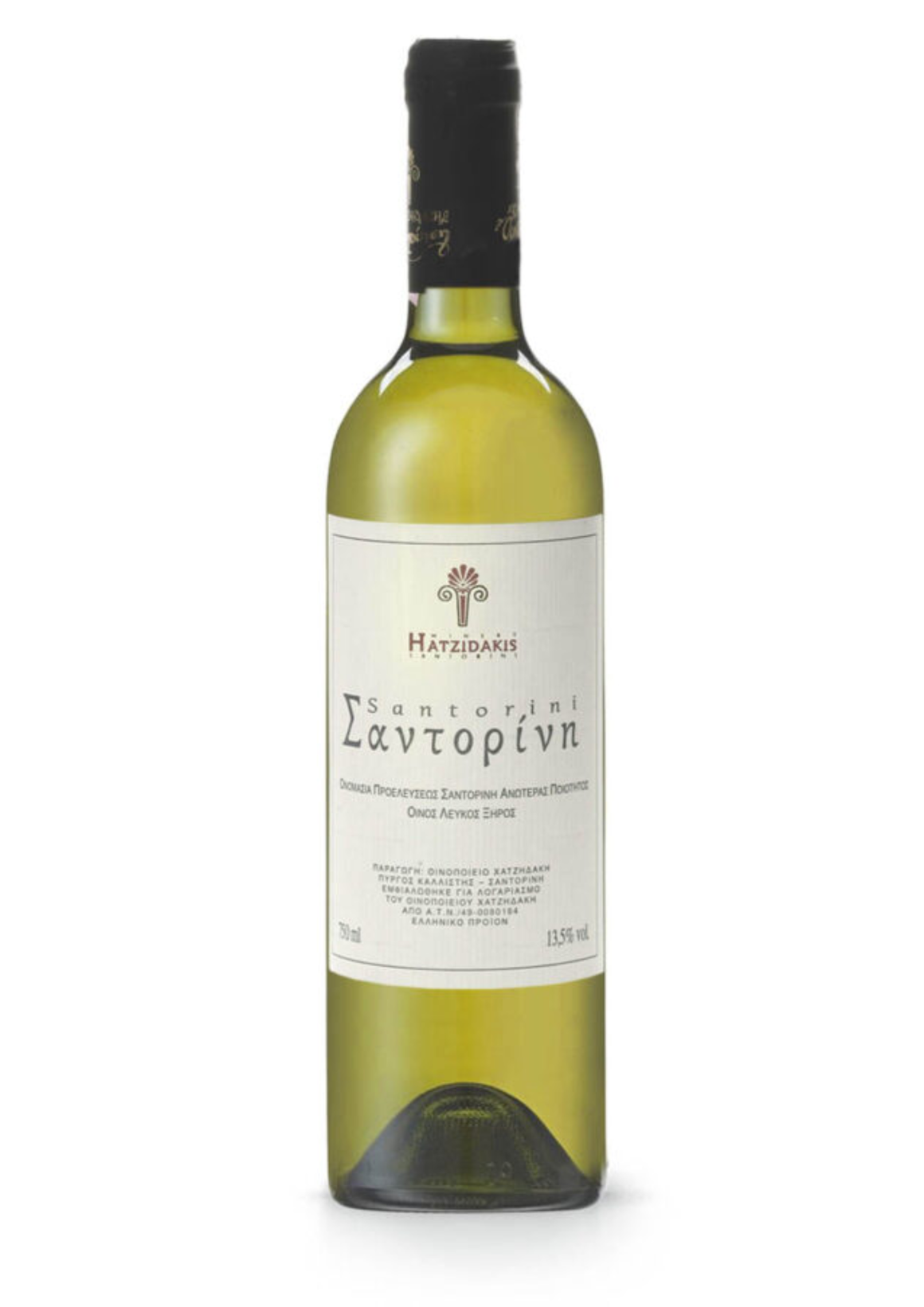Οίνος Λευκός  ''Χατζηδάκη Σαντορίνη'' 750ml