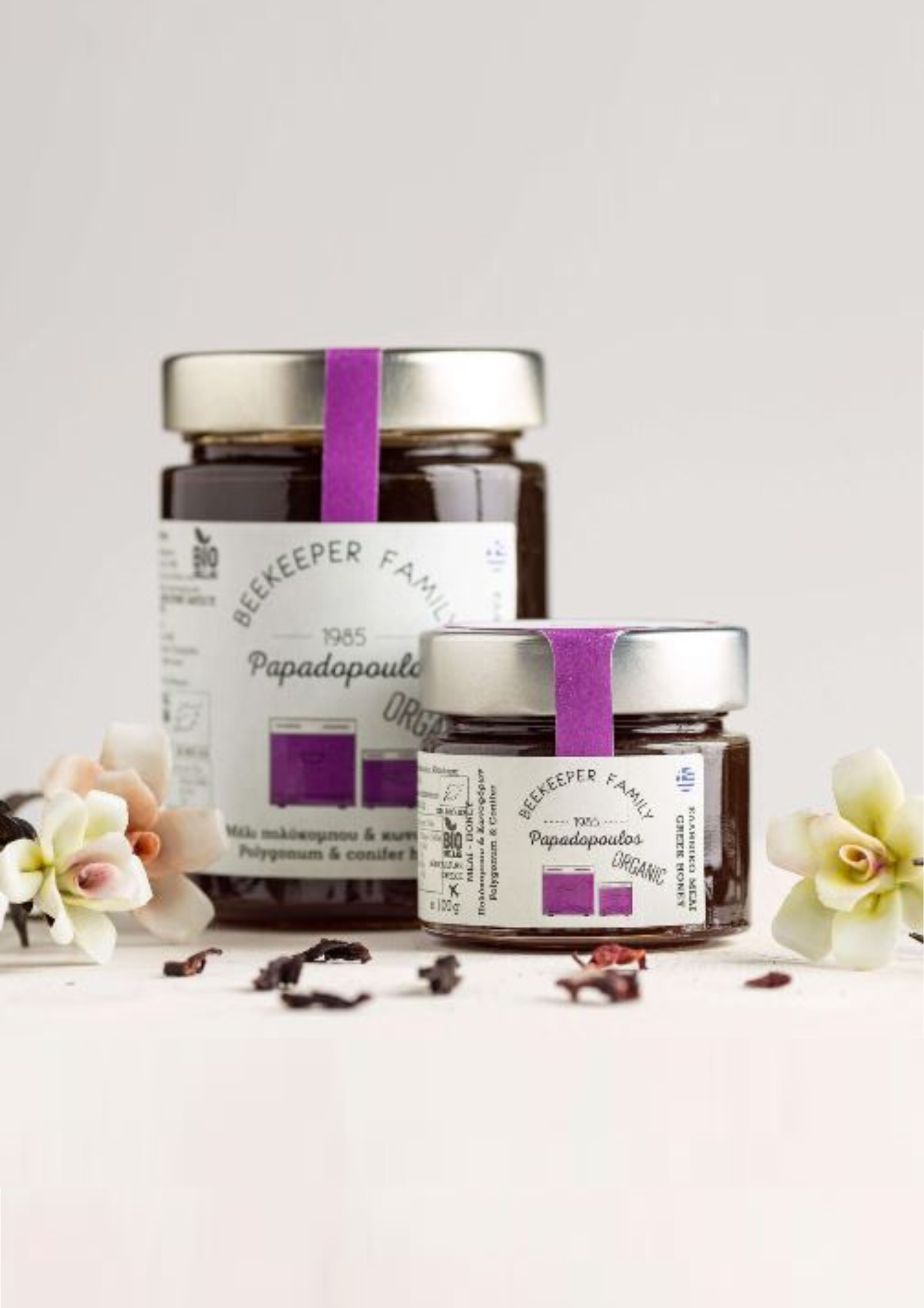 Μέλι Βιολογικό Κωνοφώρων & Καστανιάς  440γρ "BEEKEEPER"