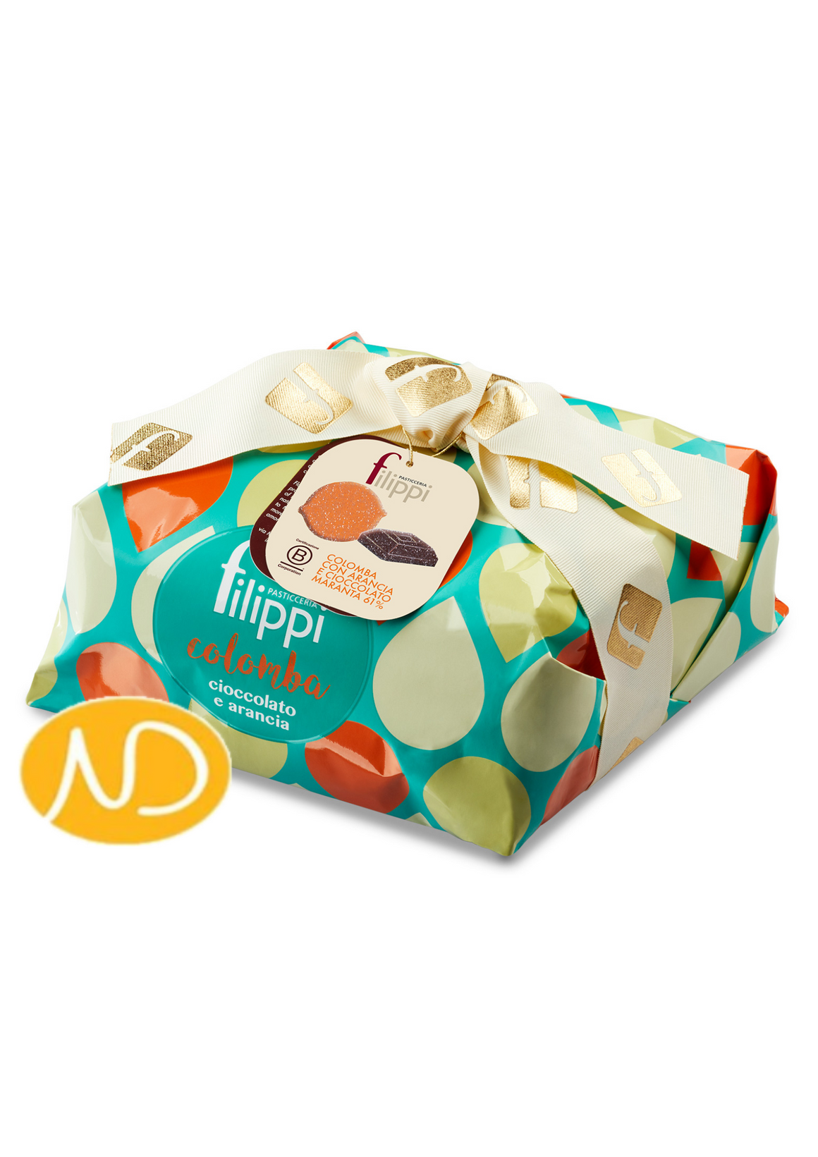 Ιταλικό Κέικ Colomba με Σοκολάτα & Πορτοκάλι 750g