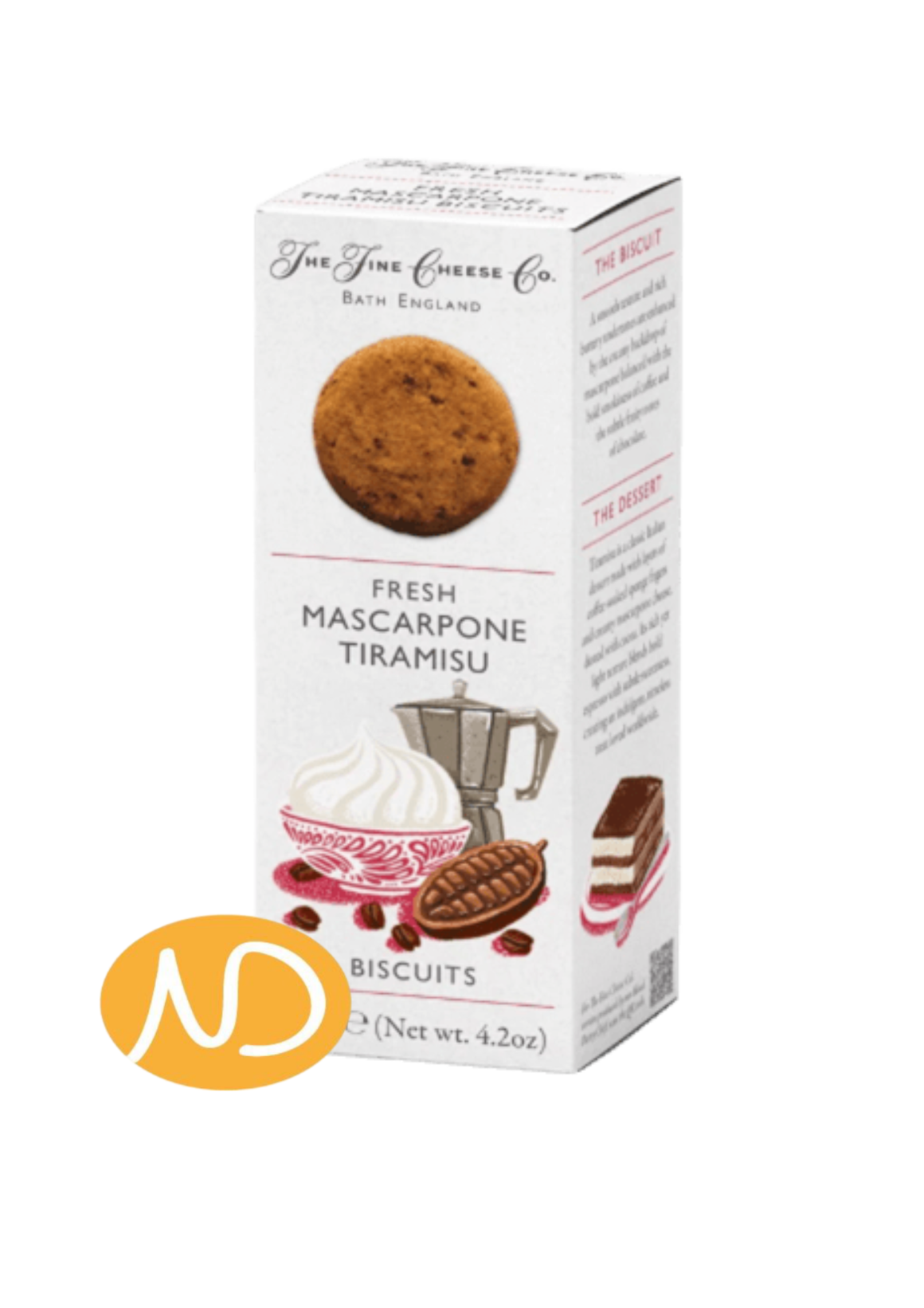 Μπισκότα Τιραμισού με Μασκαρπόνε 120γρ "ARTISAN BISCUITS"