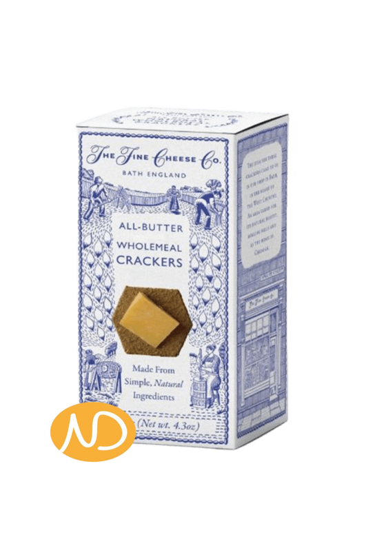 Κράκερ Ολικής Αλέσεως με Βούτυρο 125γρ "The Fine Cheese Co"