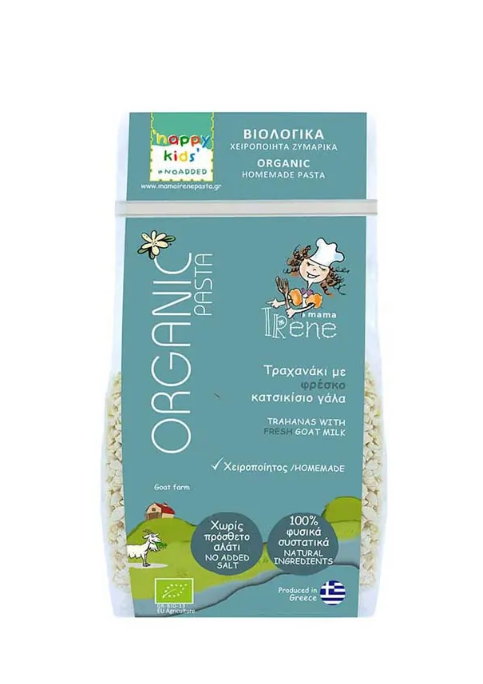 Βιολογικός Τραχανάς με Κατσικίσιο Γάλα 230gr "Mama Irene"