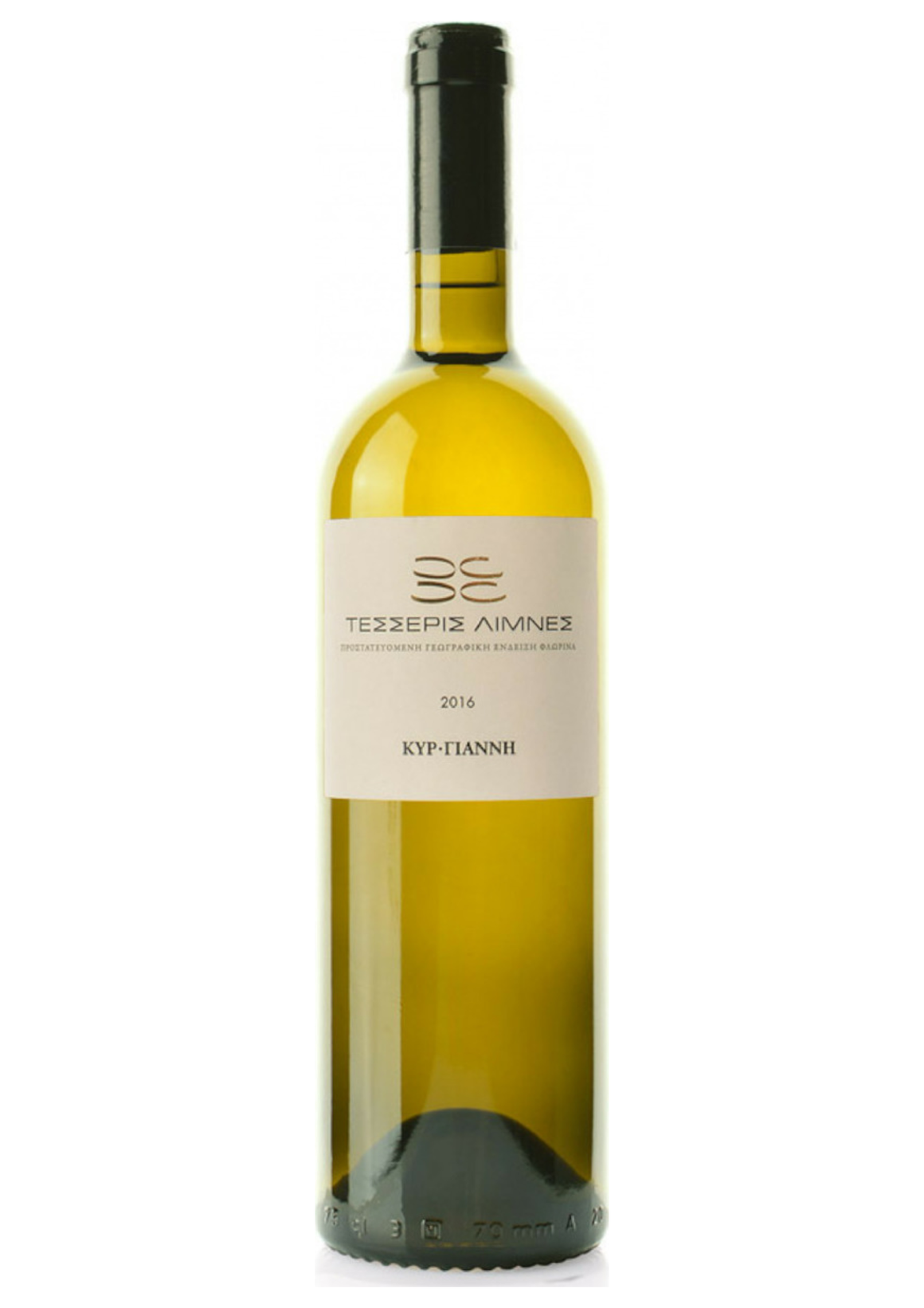 Οίνος Λευκός Τέσσερις Λίμνες 750ml