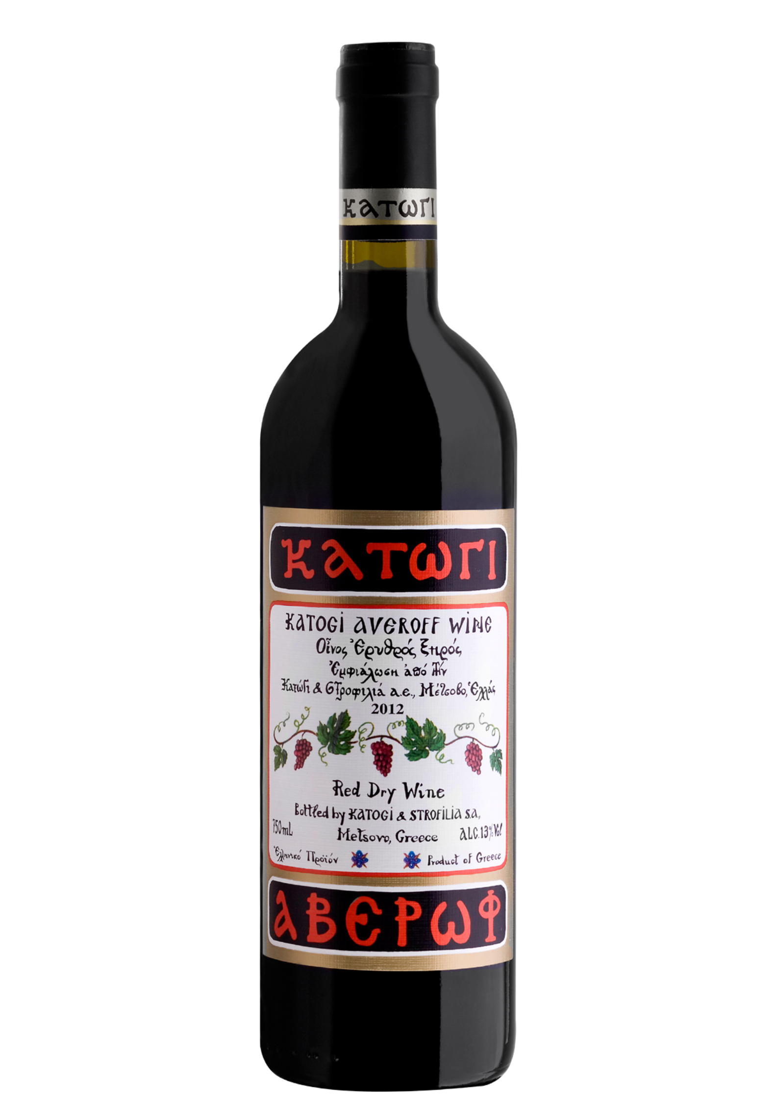 Οίνος Ερυθρός 750ml "Κατώγι Αβέρωφ"