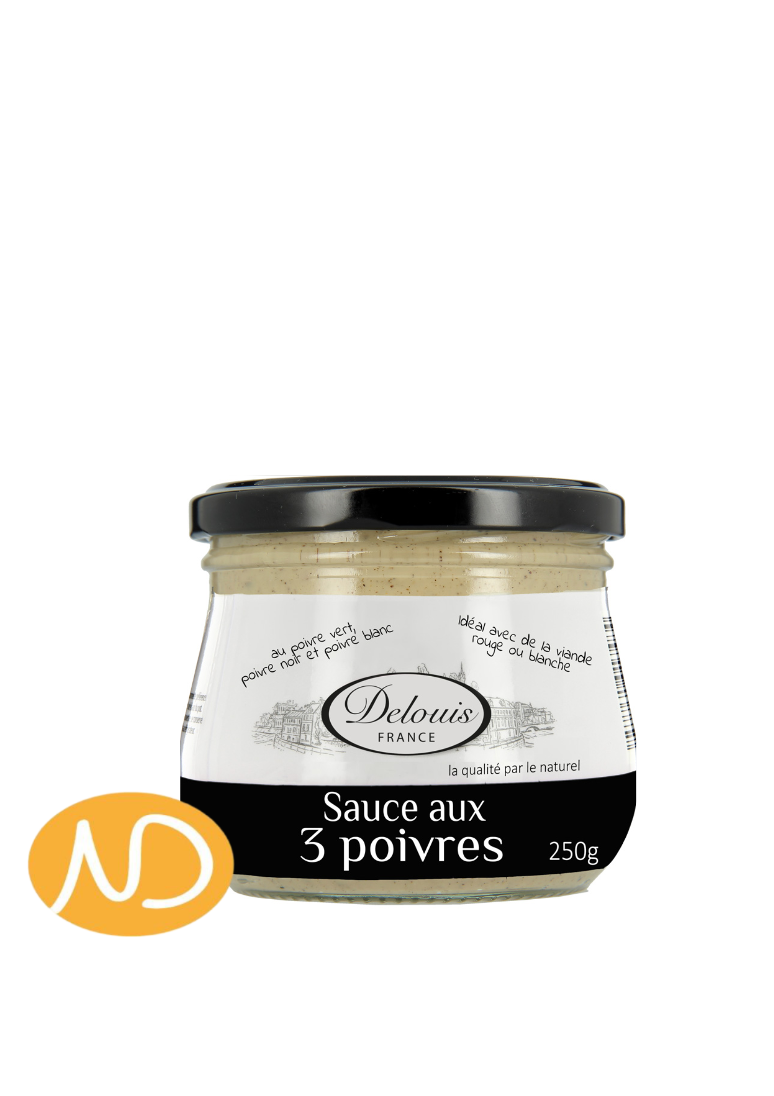 Σάλτσα με 3 Πιπέρια 250g