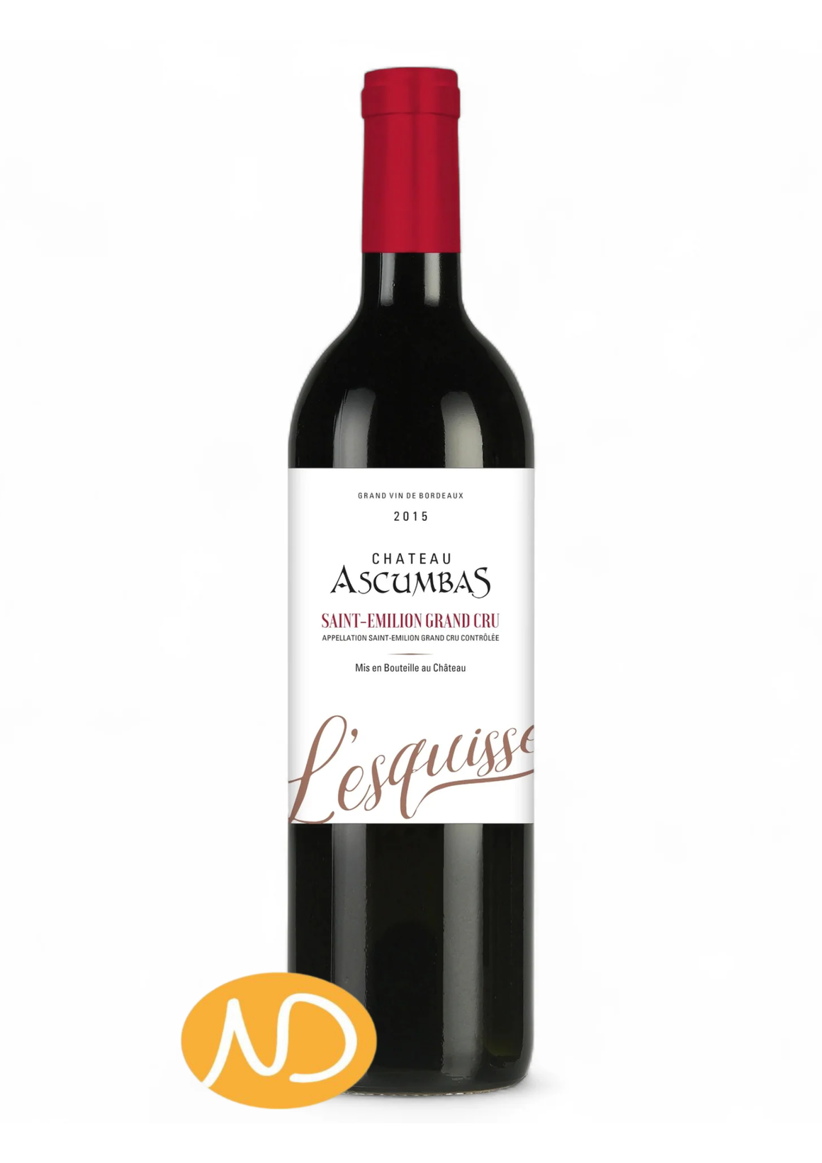 L'Esquisse Saint Emilion Grand Cru 750ml "Chateau Ascumbas"