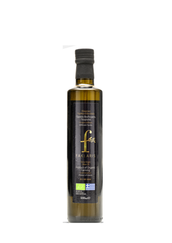 Bio Εξαιρετικό Παρθένο Ελαιόλαδο 500ml "Faklaris"
