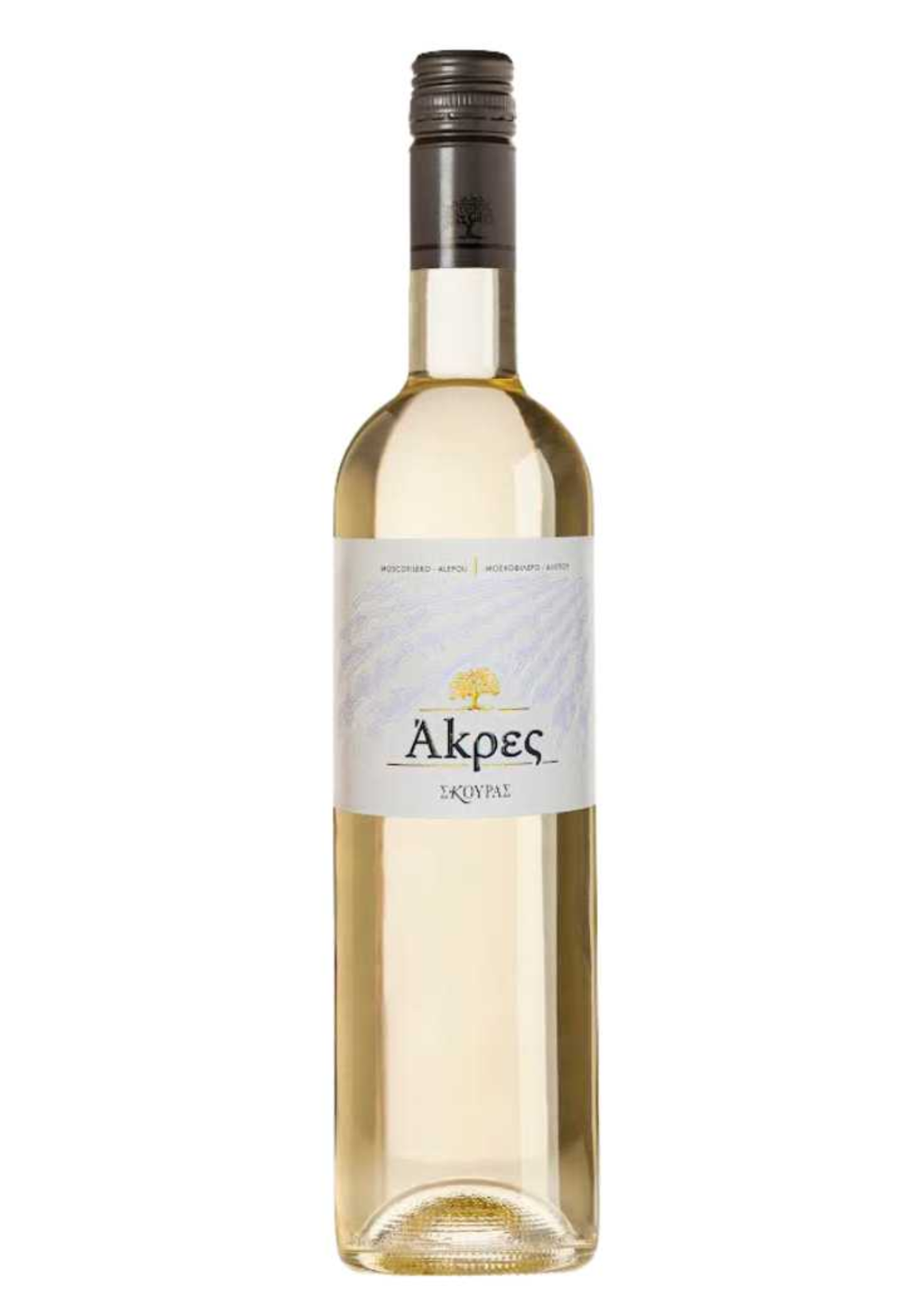 Οίνος Λευκός ''Σκούρας Άκρες'' 750ml