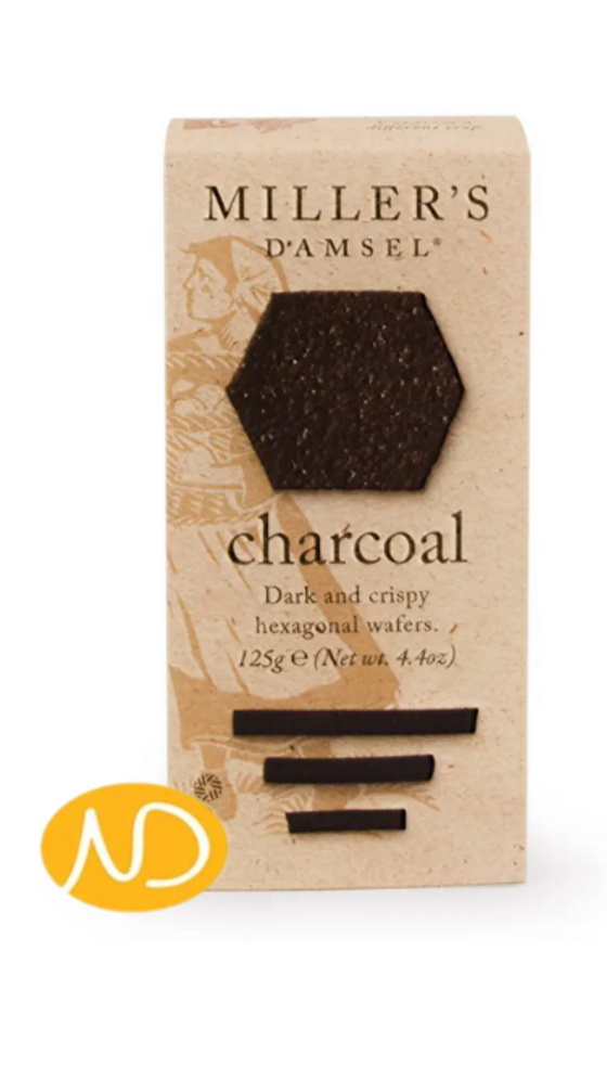 Κράκερ Charcoal  125γρ