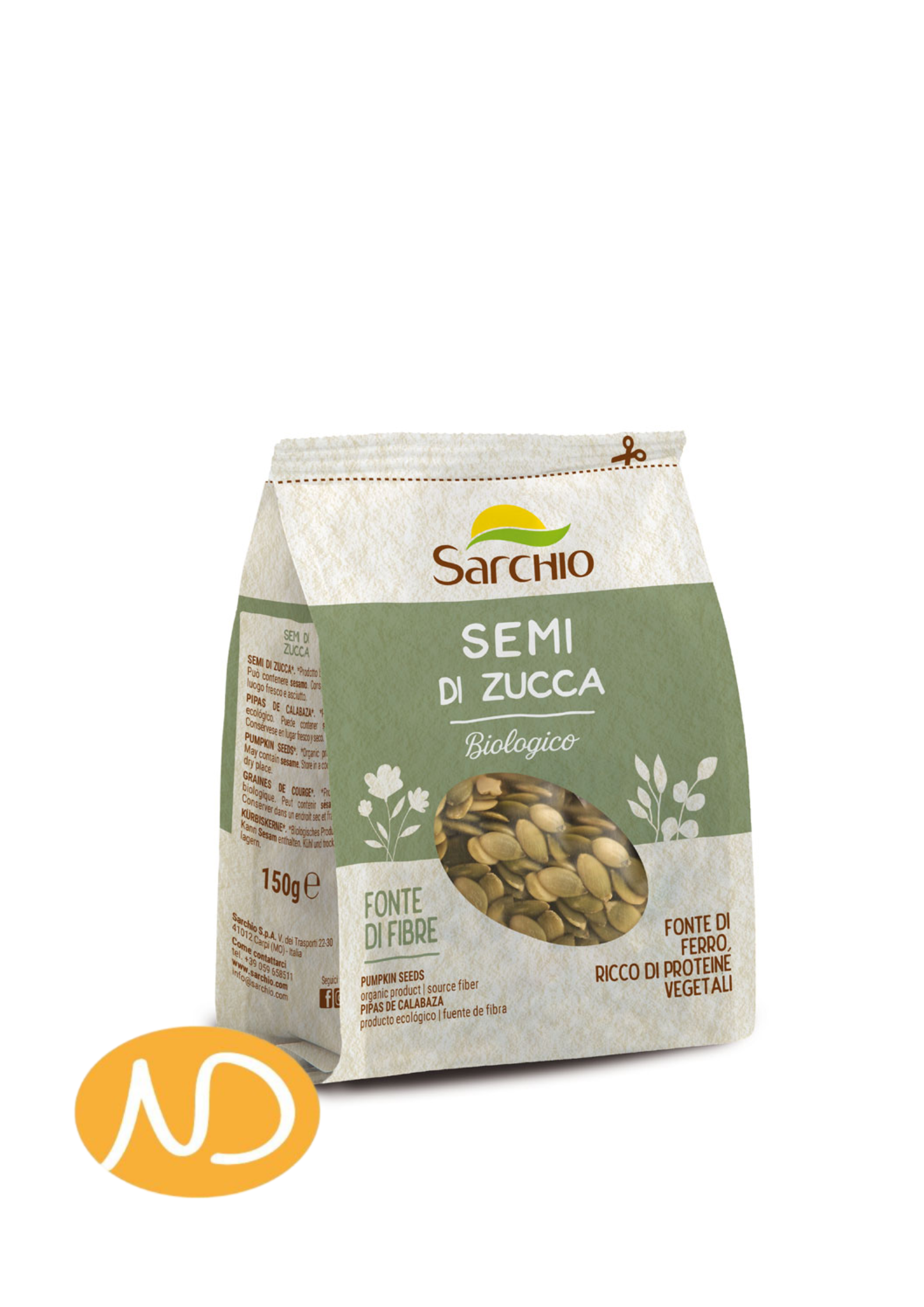 Bio Vegan Κολοκυθόσπορος  Χ/ΓΛ 150g