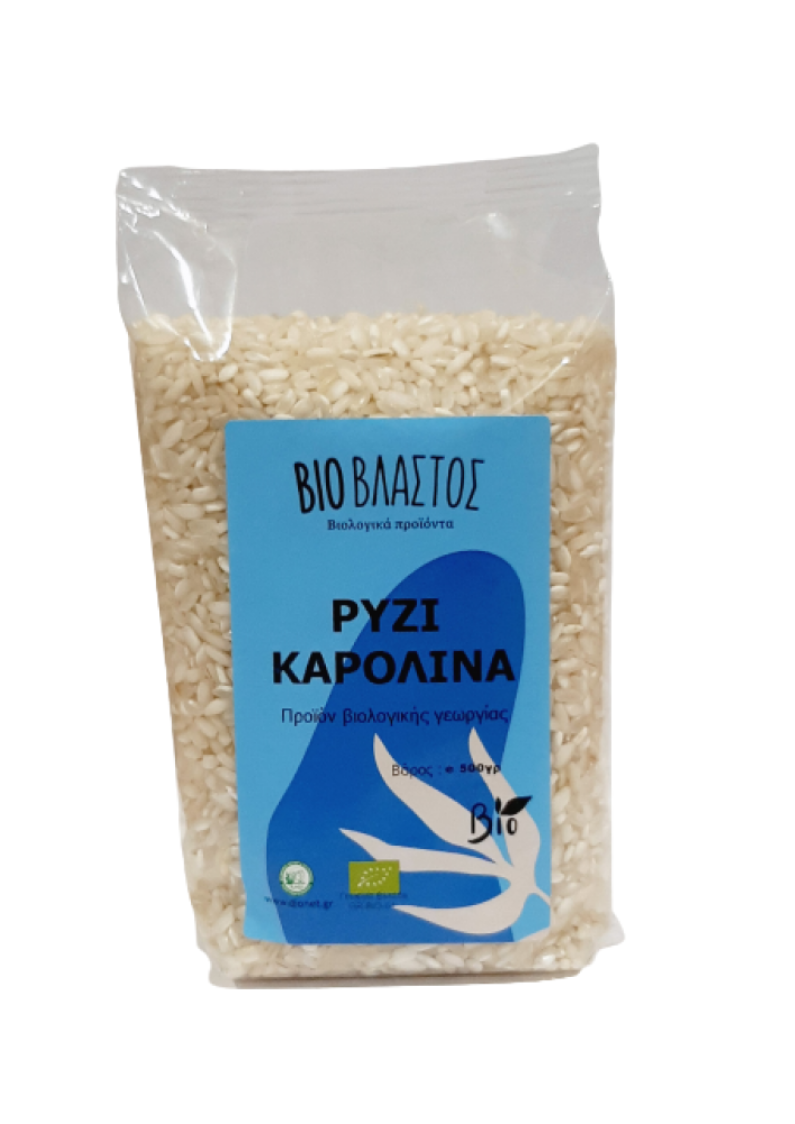 Bio Ρύζι Καρολίνα 500g