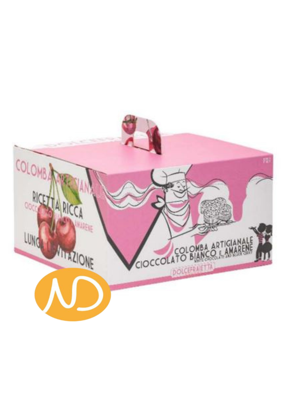 Colomba με Λευκή Σοκολάτα και Βύσσινο 900gr "Fraietta"