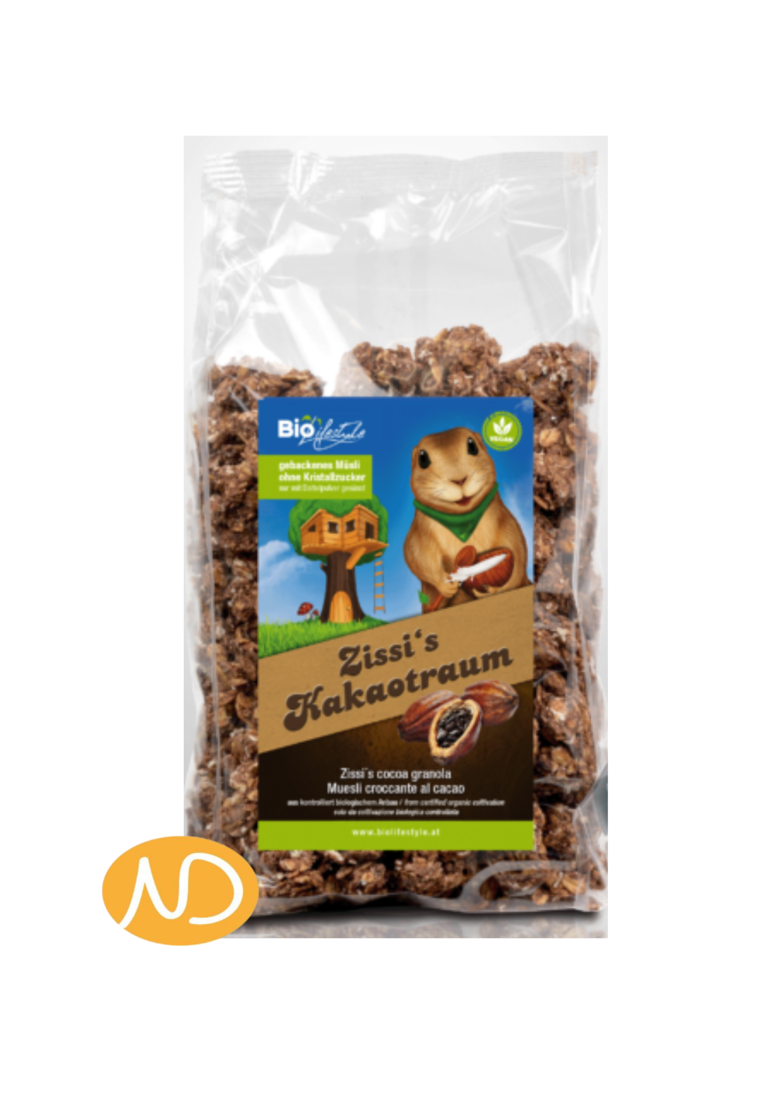 Bio Granola Zisi's Kakao 375gr