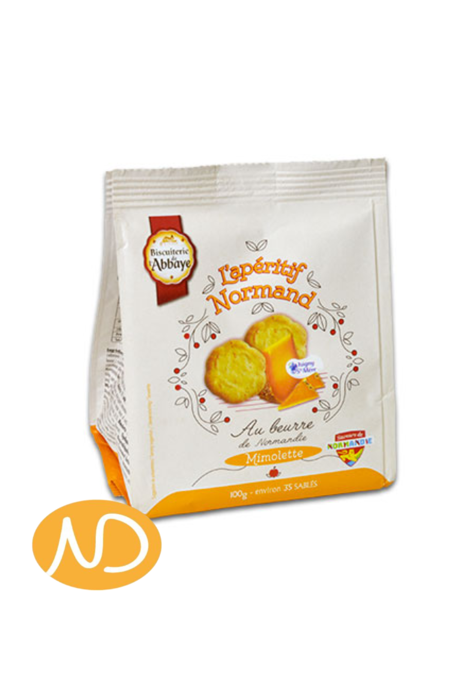 Αλμυρά Μπισκότα με Mimolette 100γρ