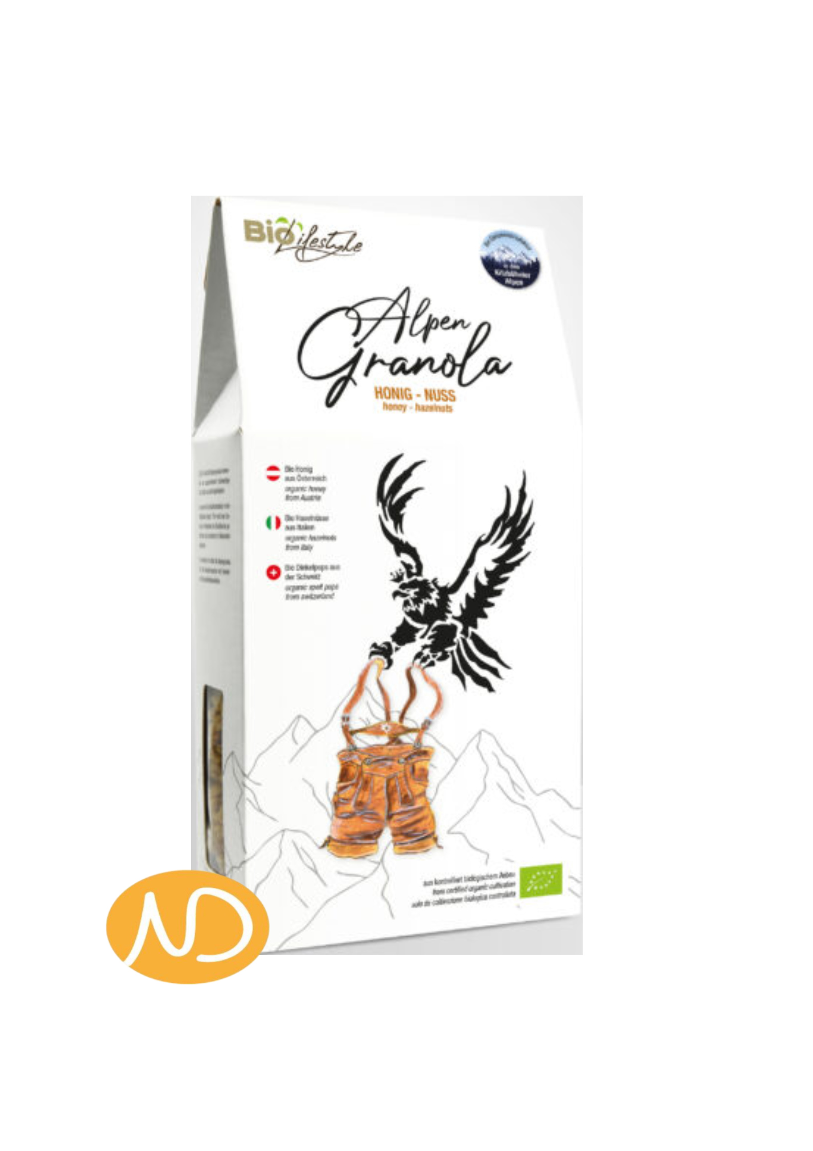 Bio Alpen Granola 500gr