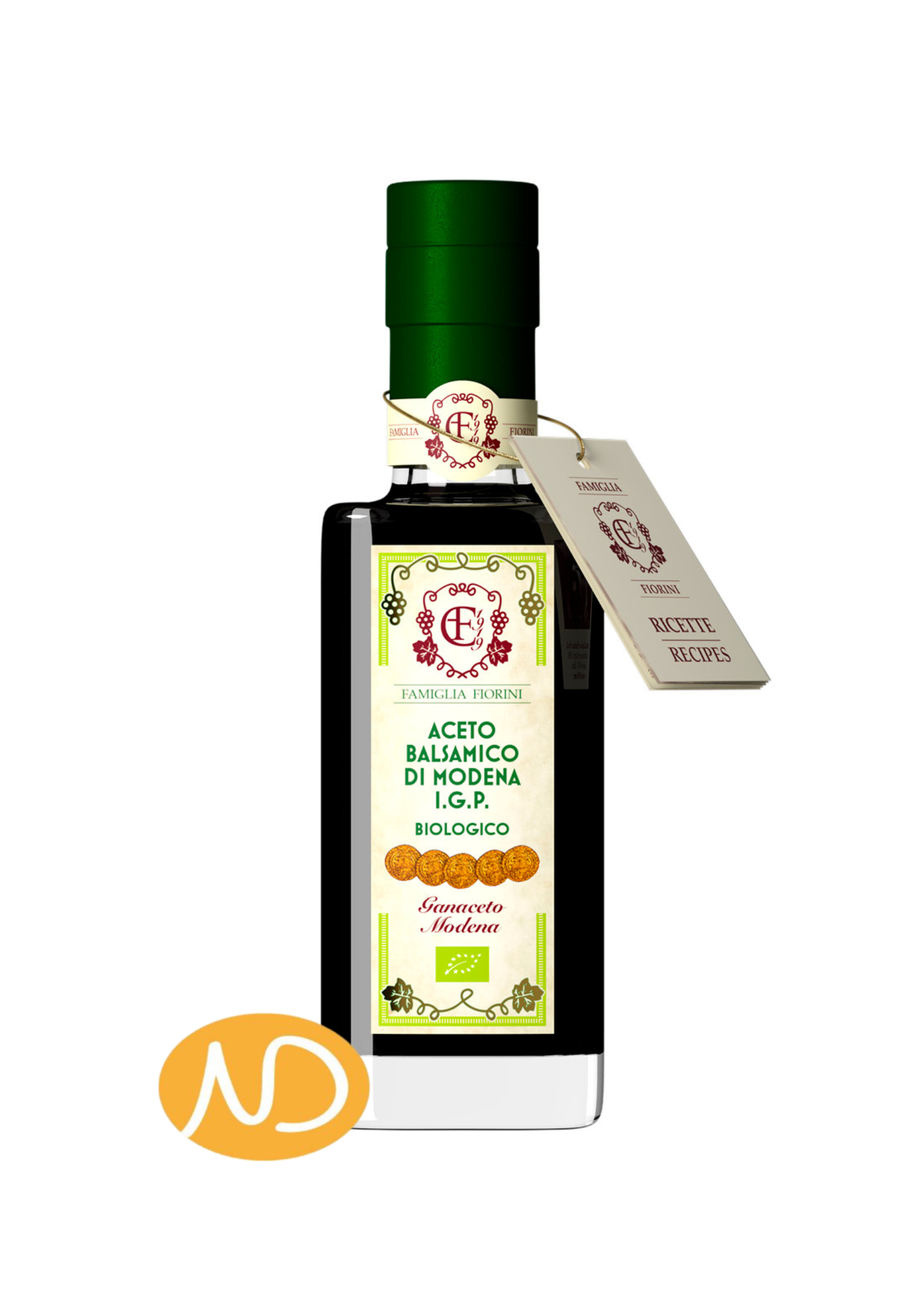 Bio Βαλσάμικο Ξύδι από τη Μοδένα ''Terre Verdi'' 250g