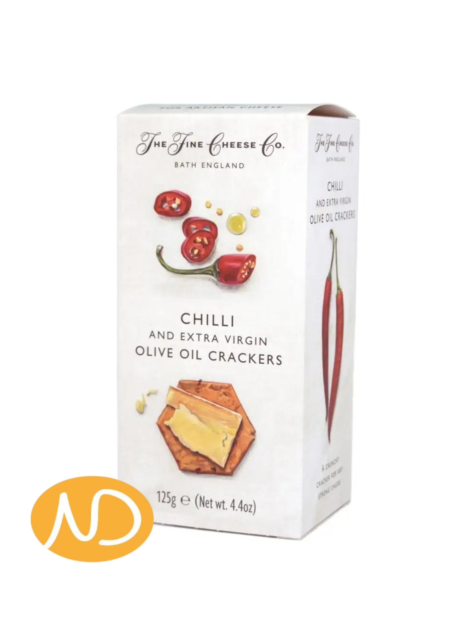 Κράκερ με Καυτερή Πιπεριά τσίλι  125γρ