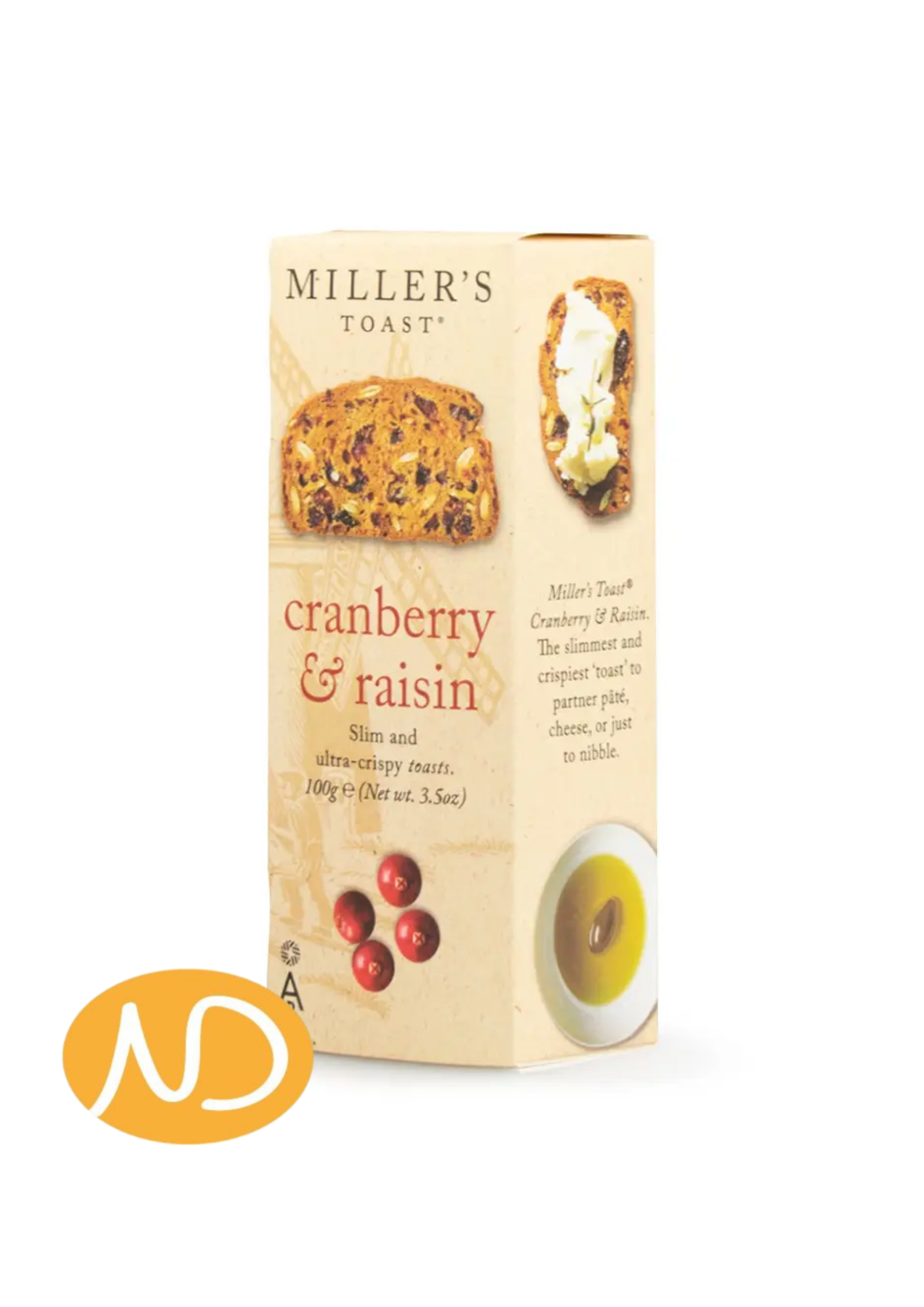 Κράκερ με Σύκο & Σουλτάνα  100g