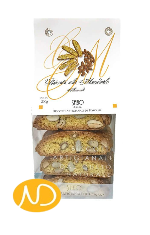 Μπισκότα Cantucci Αμυγδάλου "Sfizio" 200g
