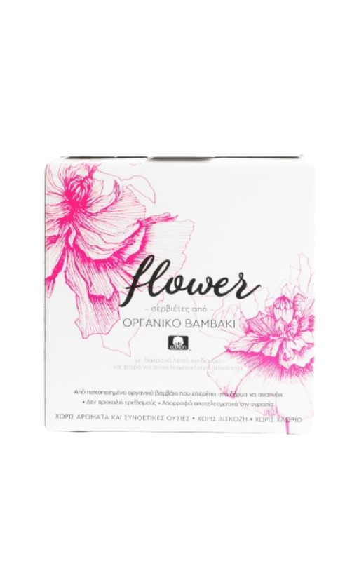 Flower Organic Σερβιέτες Day