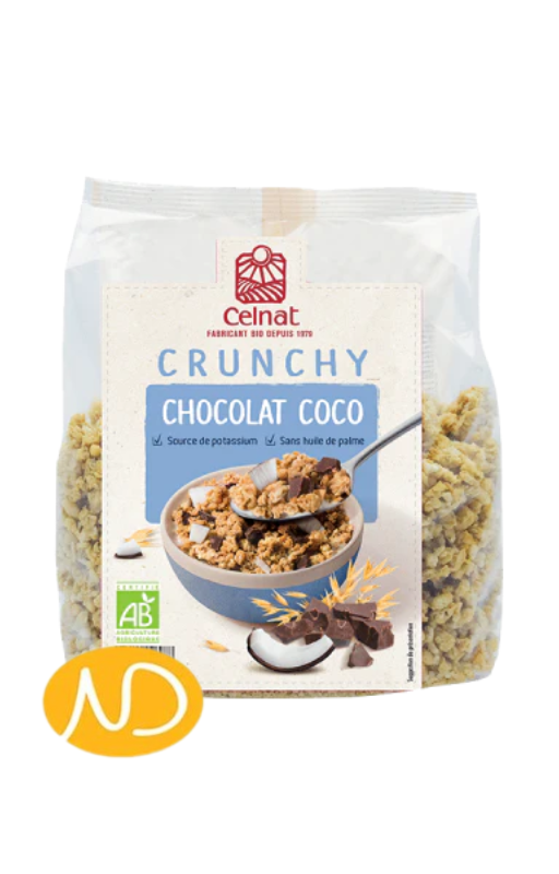 Βio Granola με Σοκολάτα & Καρύδα 500gr