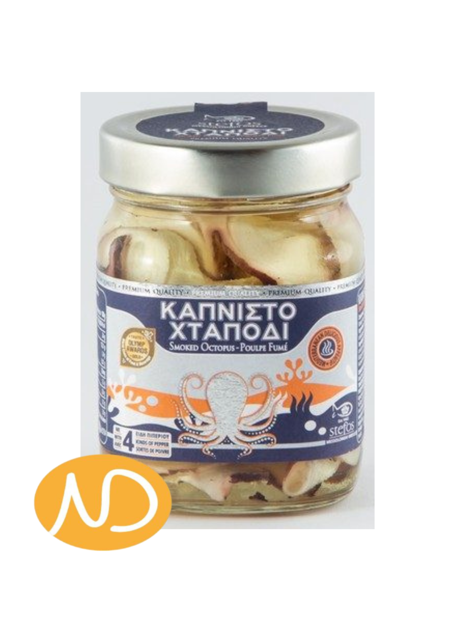 Χταπόδι Πλοκάμι Καπνιστό σε Φέτες 100g