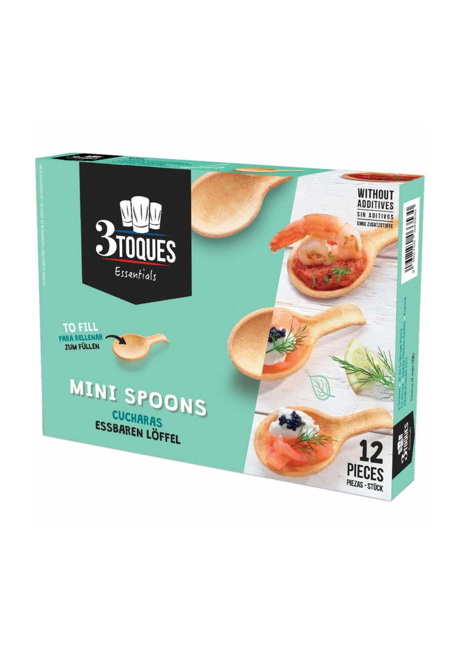 Έτοιμα Μίνι Ταρτάκια Σε Σχήμα Κουταλάκι 42g