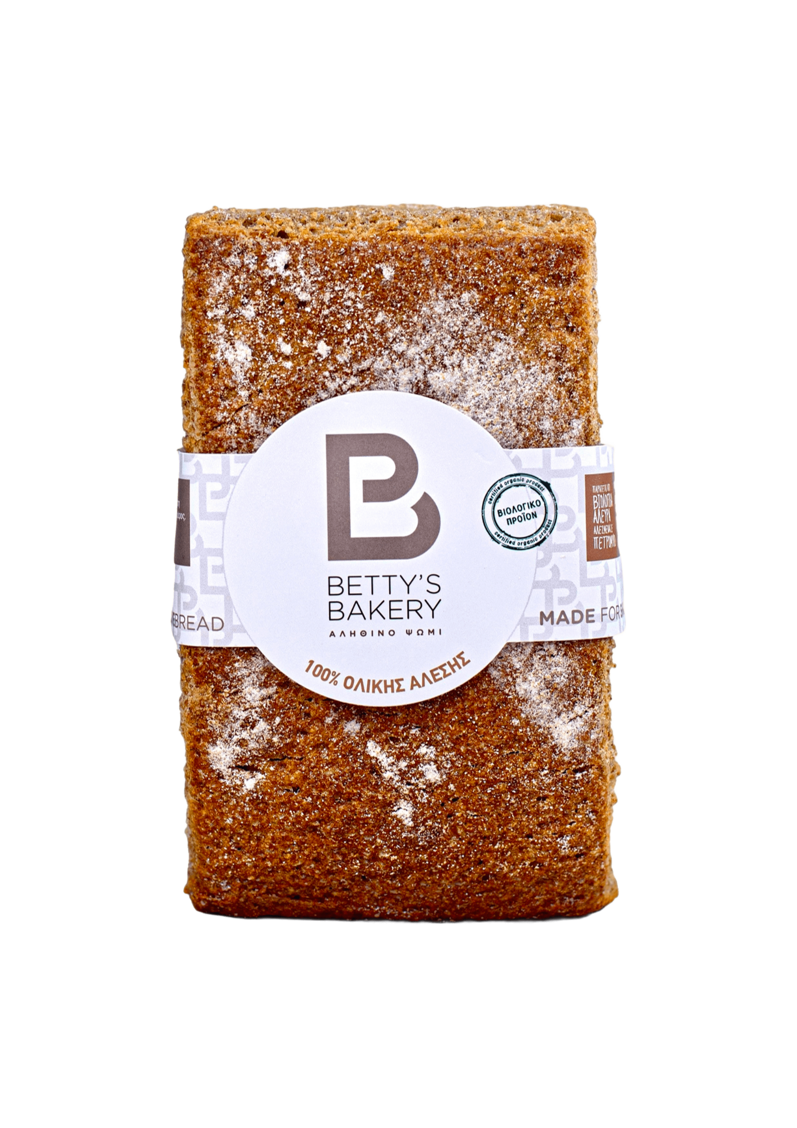 Bio Ψωμί Ολικής Άλεσης "Betty's Bakery"