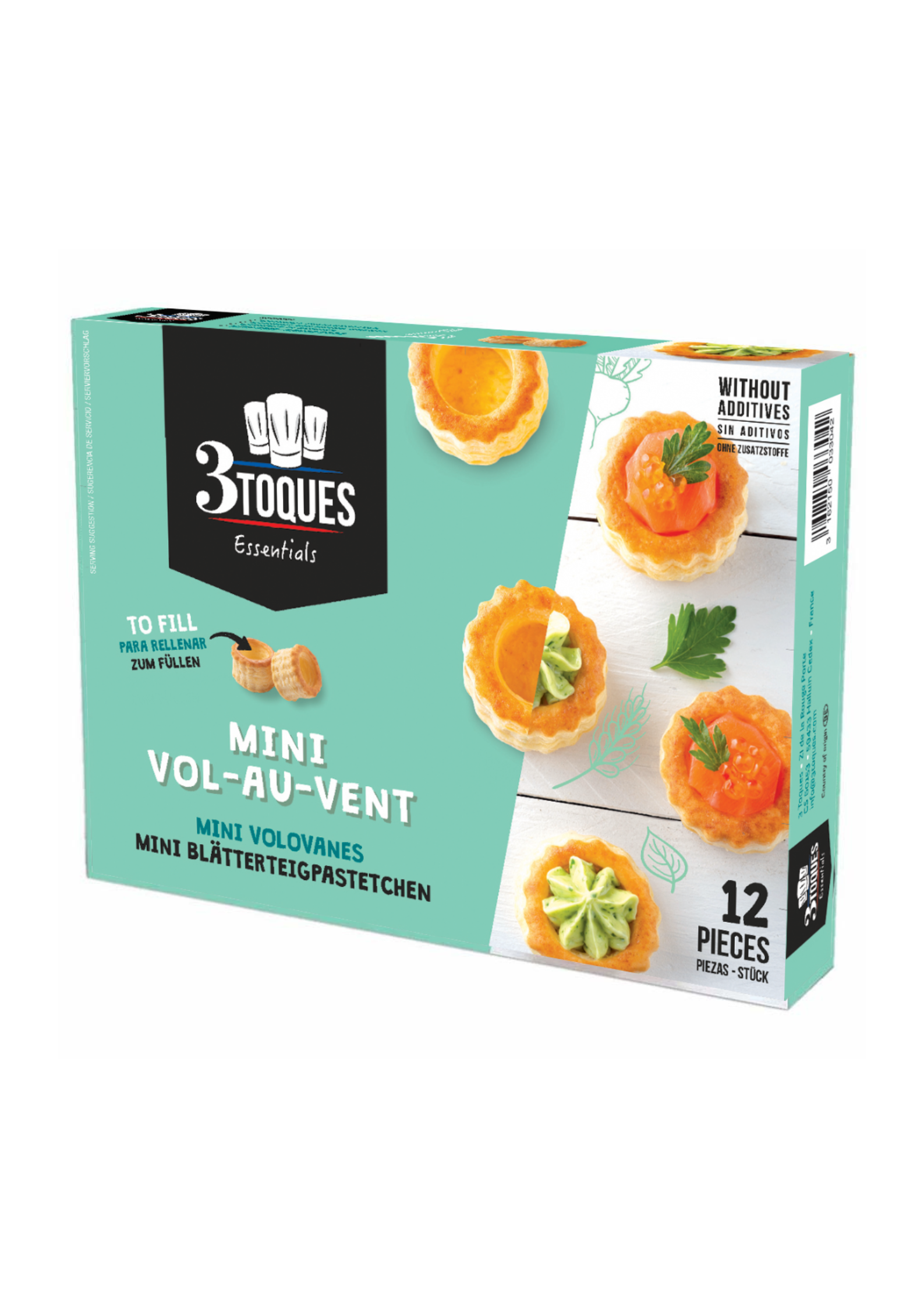 Έτοιμες Μίνι Σφολιάτες 12τεμ.