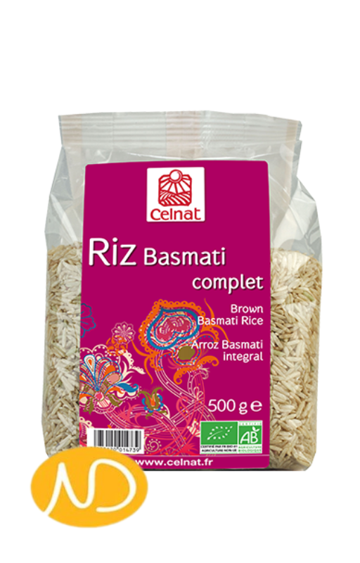 Βio Ρύζι Basmati Ολικής 500gr