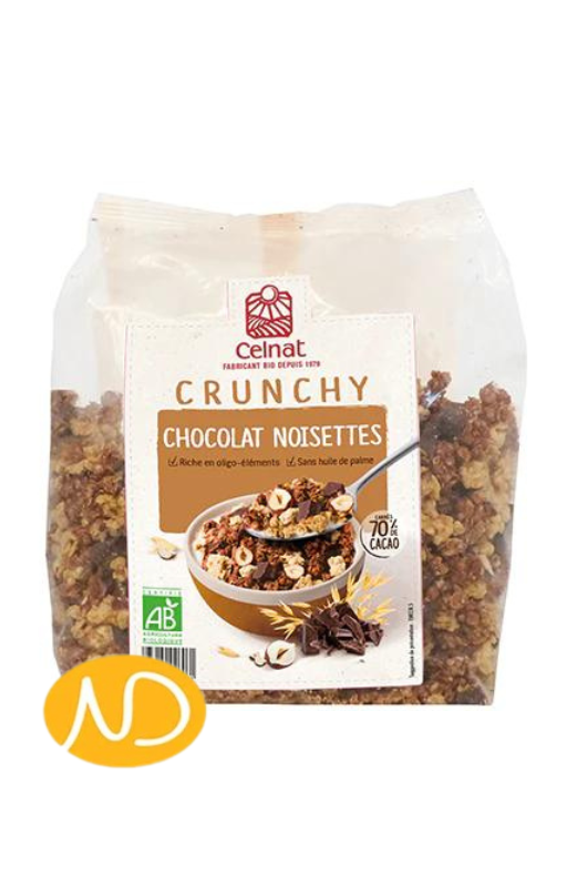 Βio Granola με Σοκολάτα & Φουντούκι 500gr