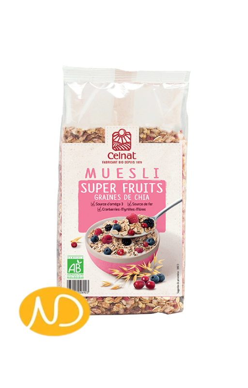 Βio Μούσλι Super Fruits 375gr