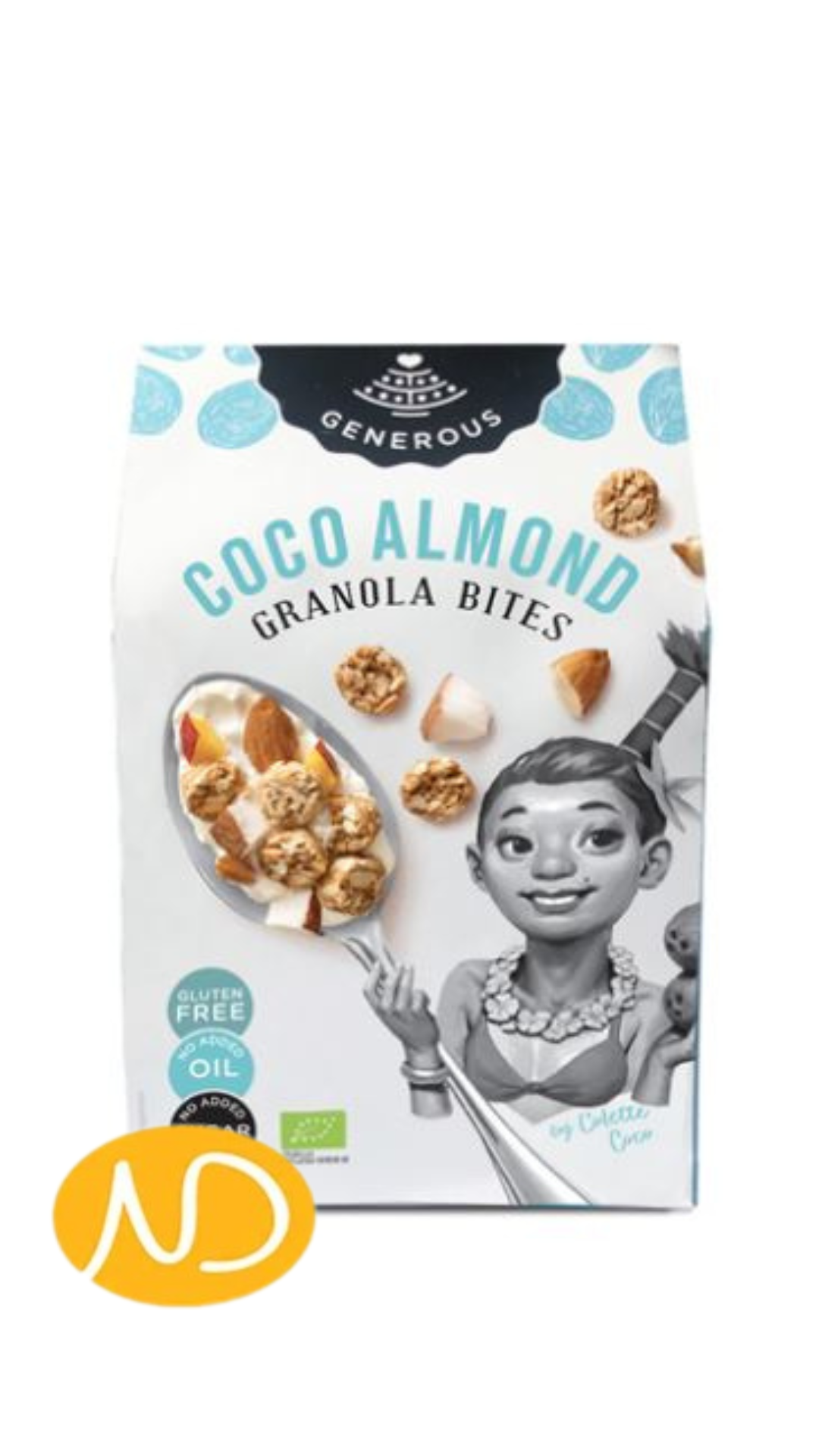 Bio Granola με Καρύδα και Αμύγδαλα