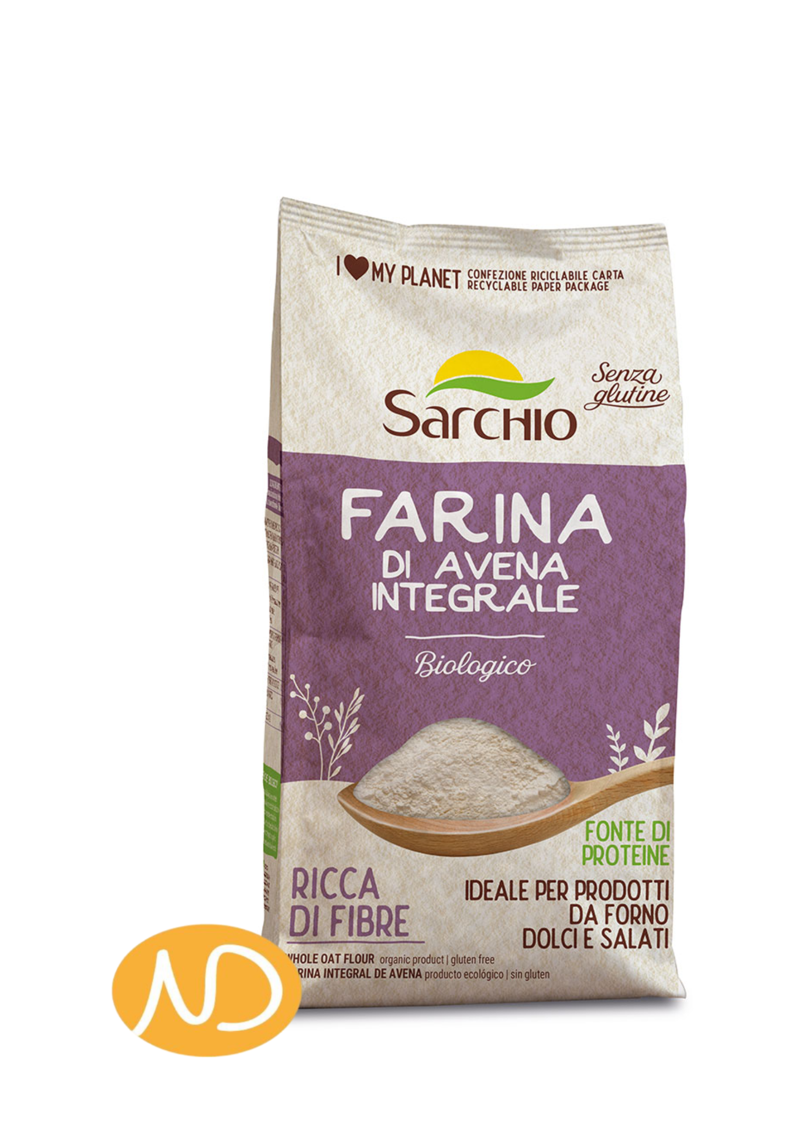 Bio Αλεύρι Βρώμης Χ/ΓΛ 350g