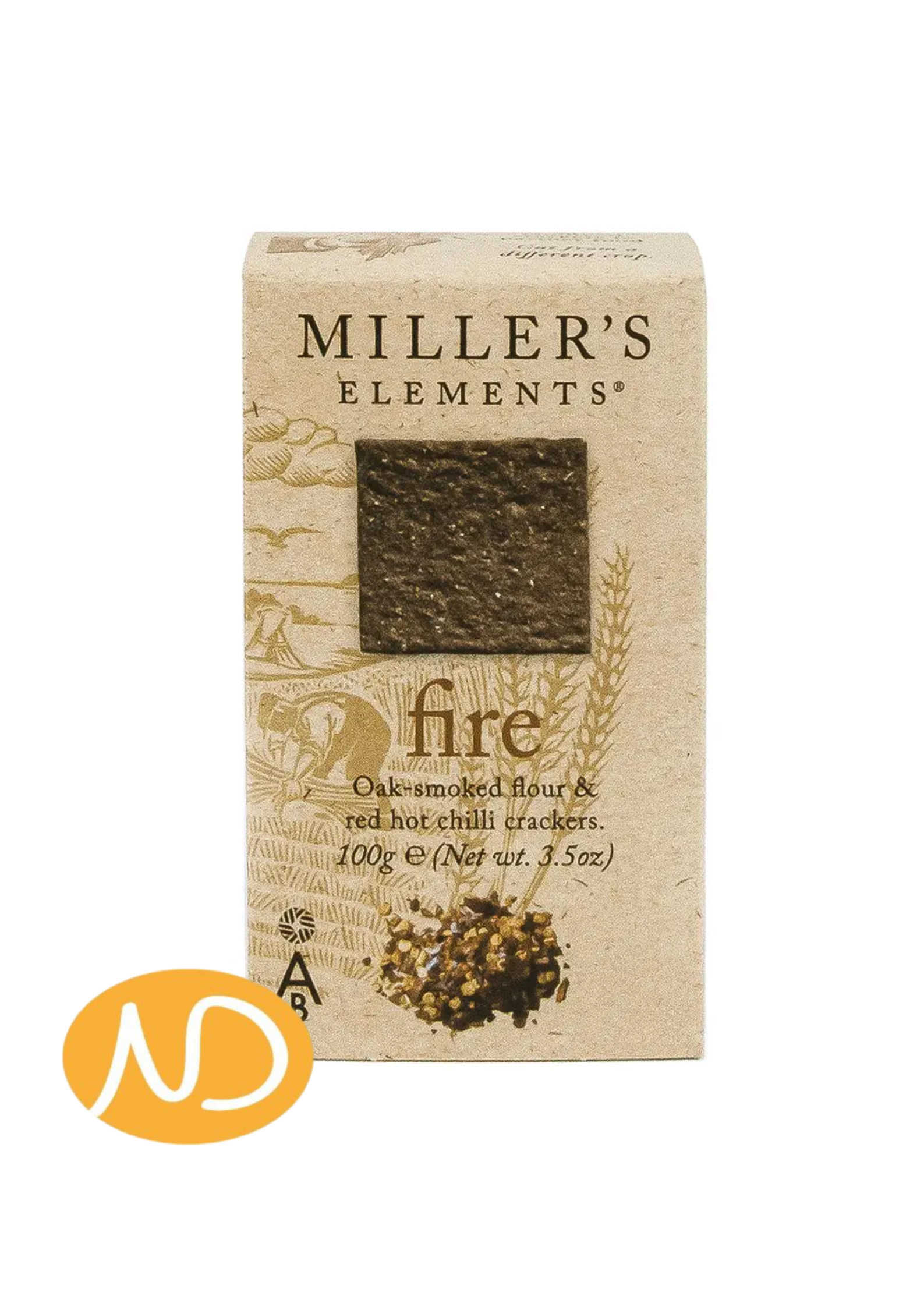 Κράκερ Fire Βρώμη & Τσίλι 100g