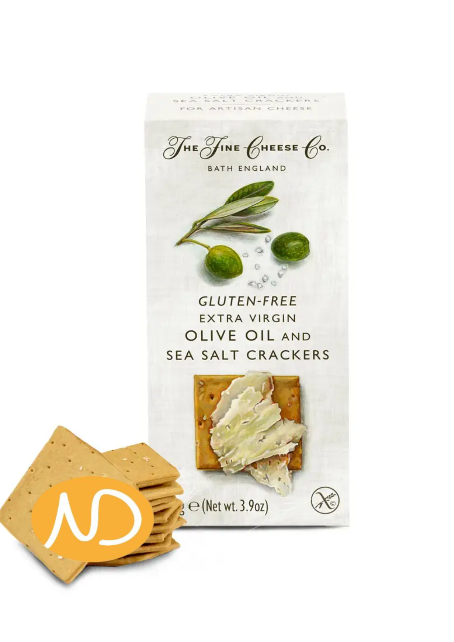 Κράκερ με Έξτρα Παρθ. Ελαιόλαδο & Θαλασ. Αλάτι  Χ/Γλουτένη 110γρ