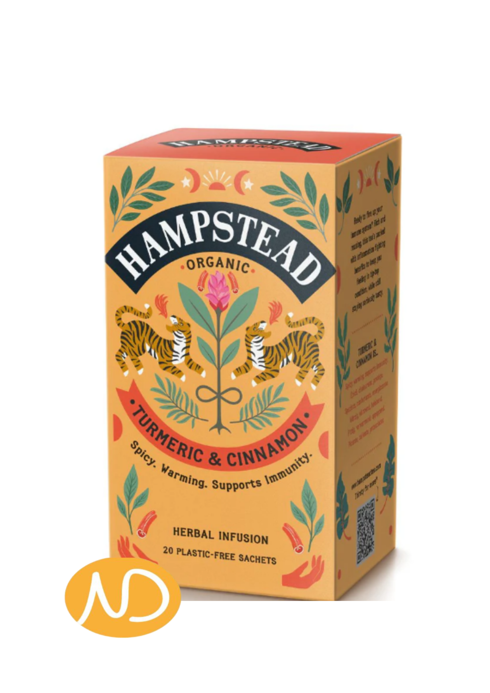 Bio Τσάι Turmeric and Cinnamon 30g