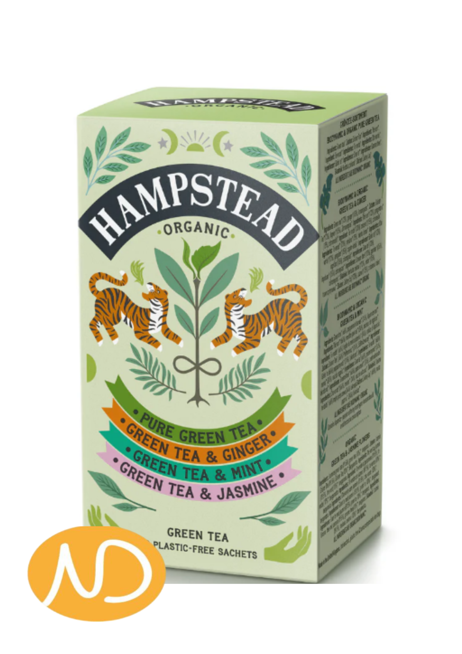 Bio Τσάι  Green Organic Selection  75g