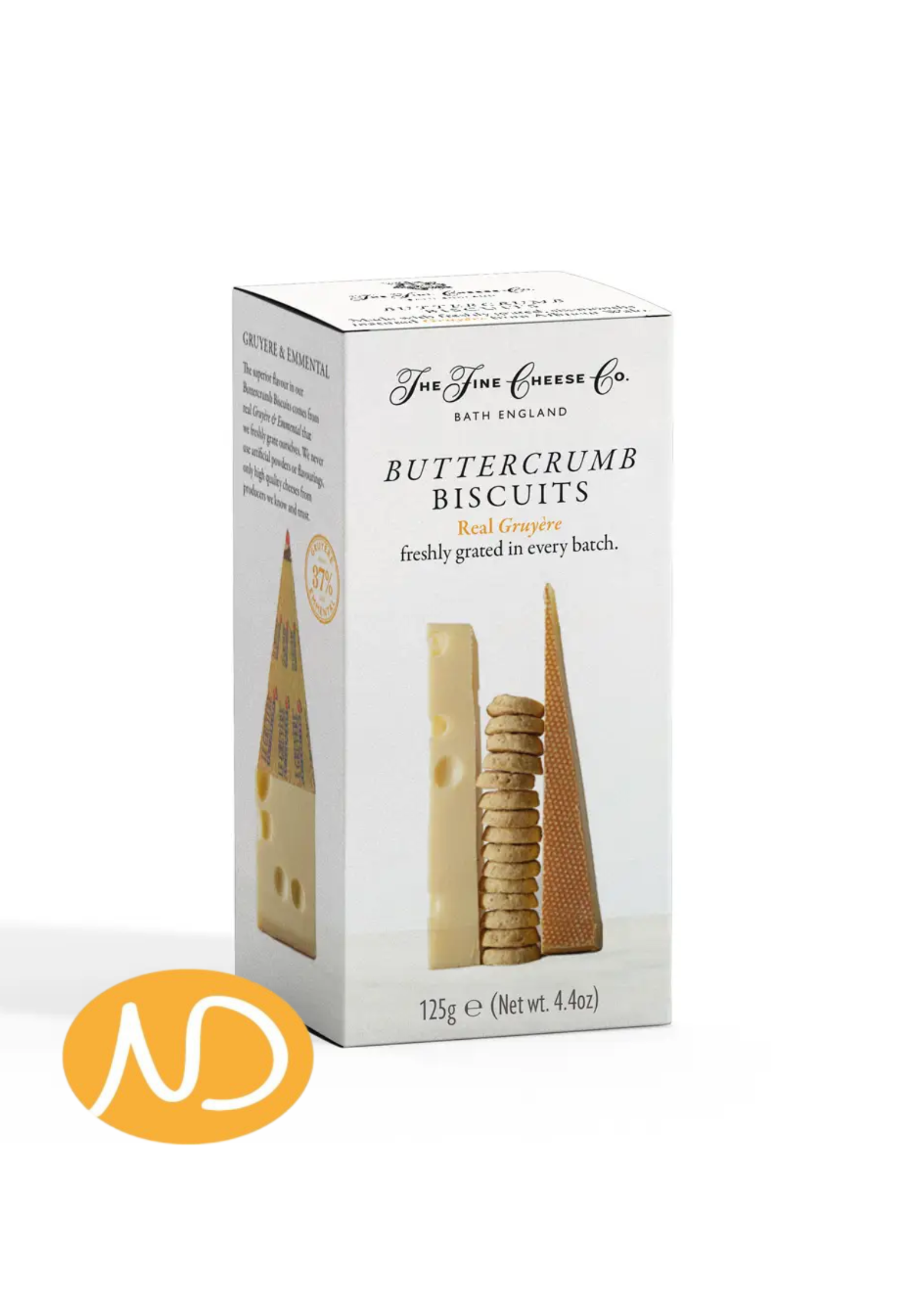 Αλμυρά Μπισκότα με Τυρί Gruyere 125γρ