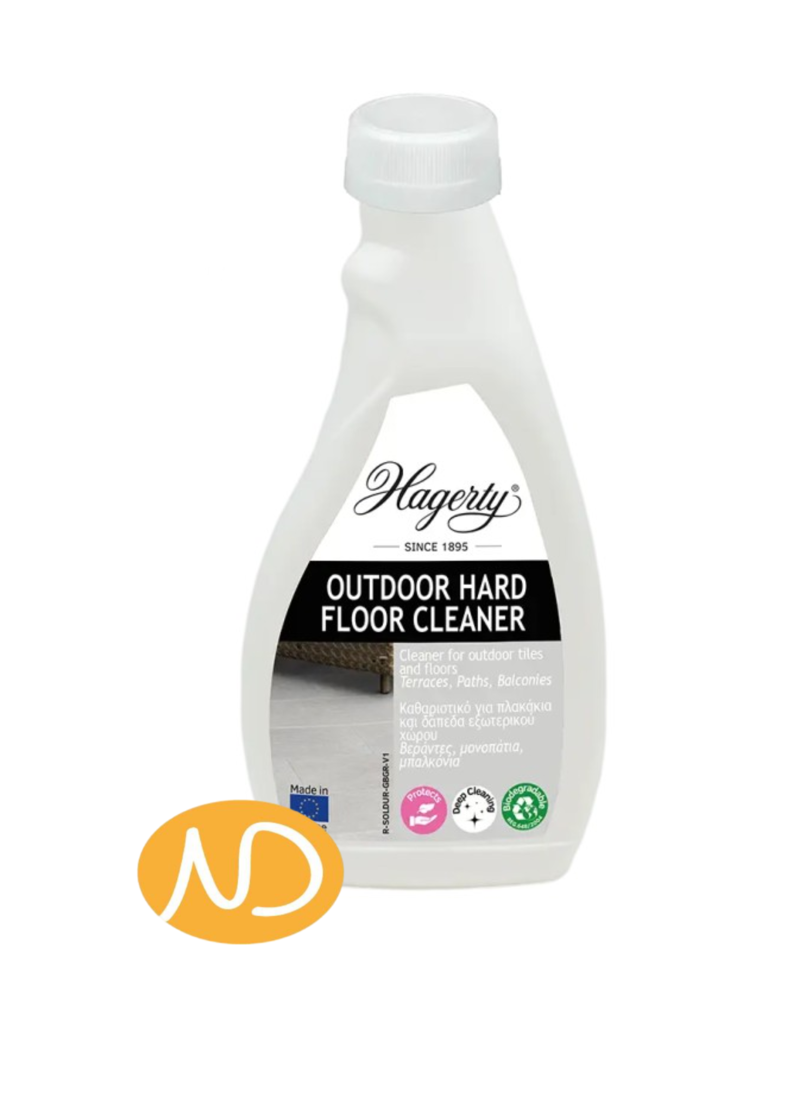 Καθαριστικό για Πλακάκια & Δάπεδα Εξωτερικού Χώρου 500ml
