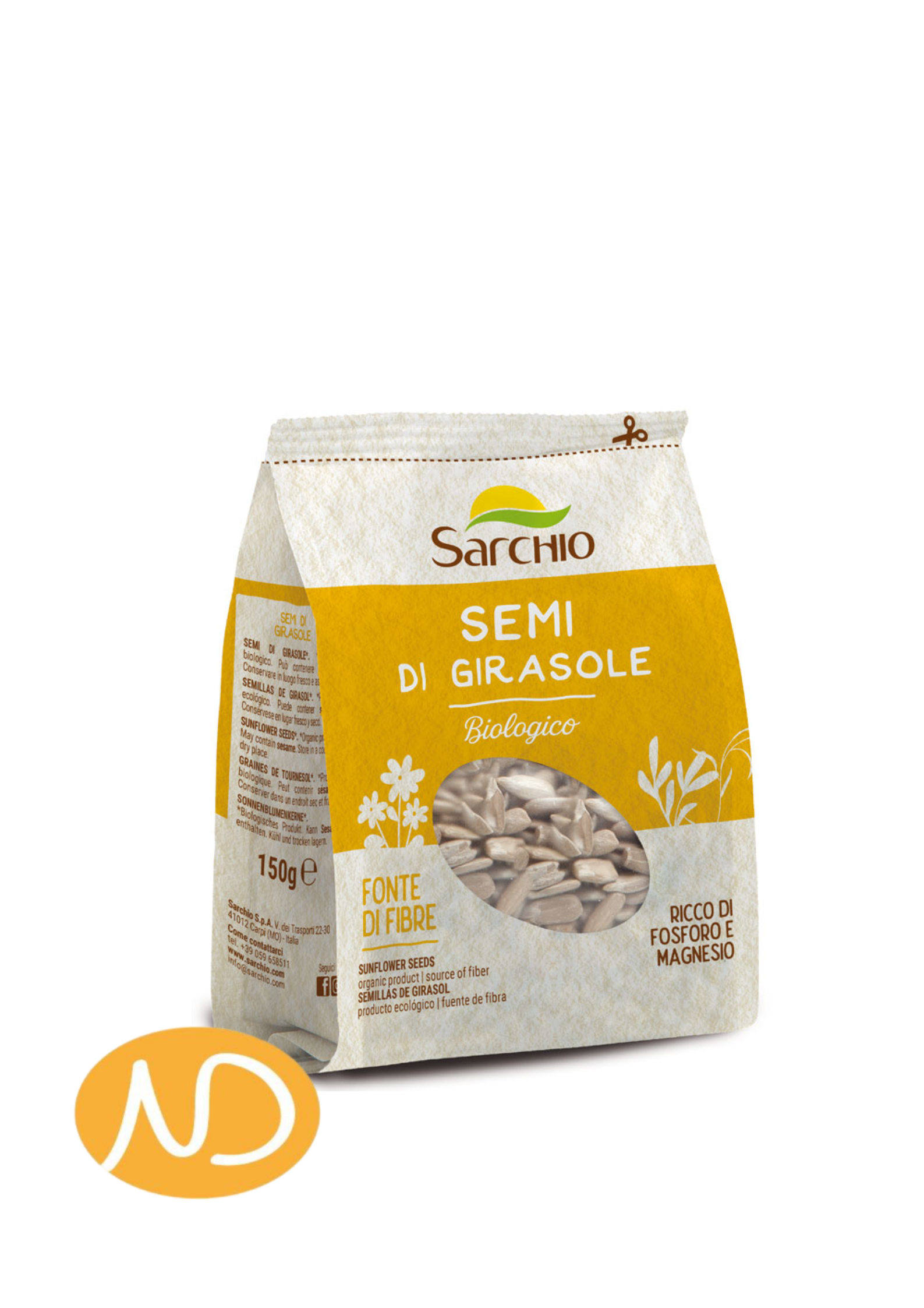 Bio Vegan Ηλιόσπορος Χ/ΓΛ 150g