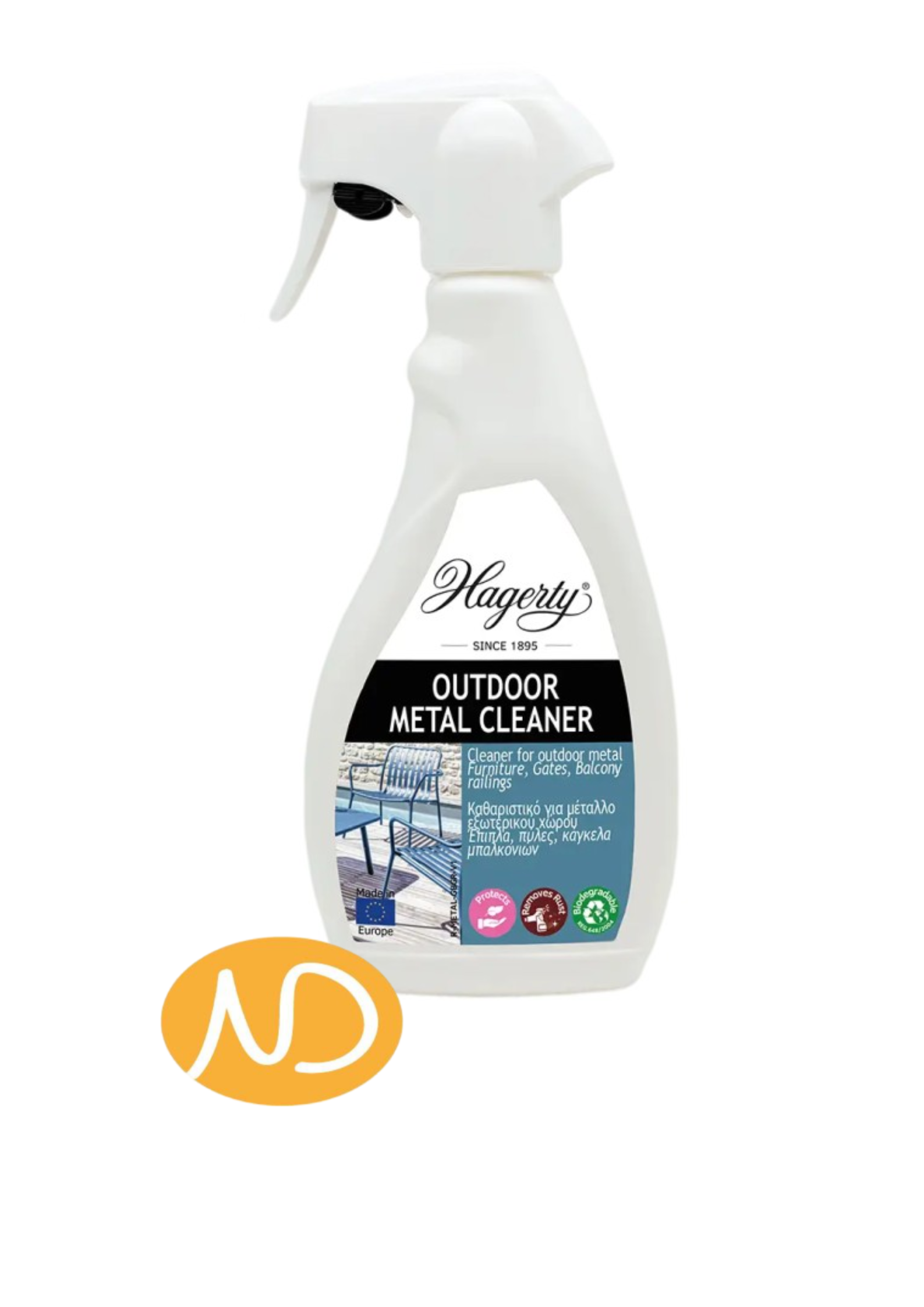 Καθαριστικό για Μέταλλο Εξωτερικού Χώρου 500ml