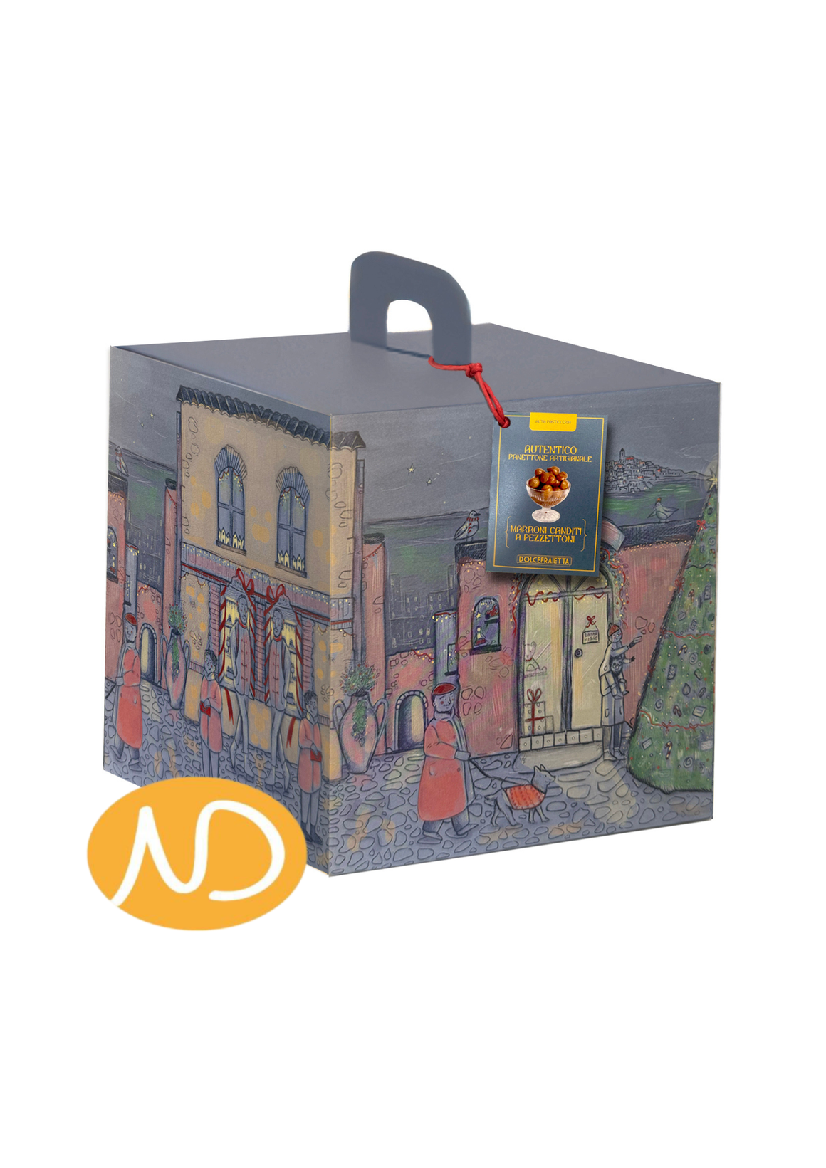 Panettone με Κάστανα Γλασέ 750γρ "Fraietta"