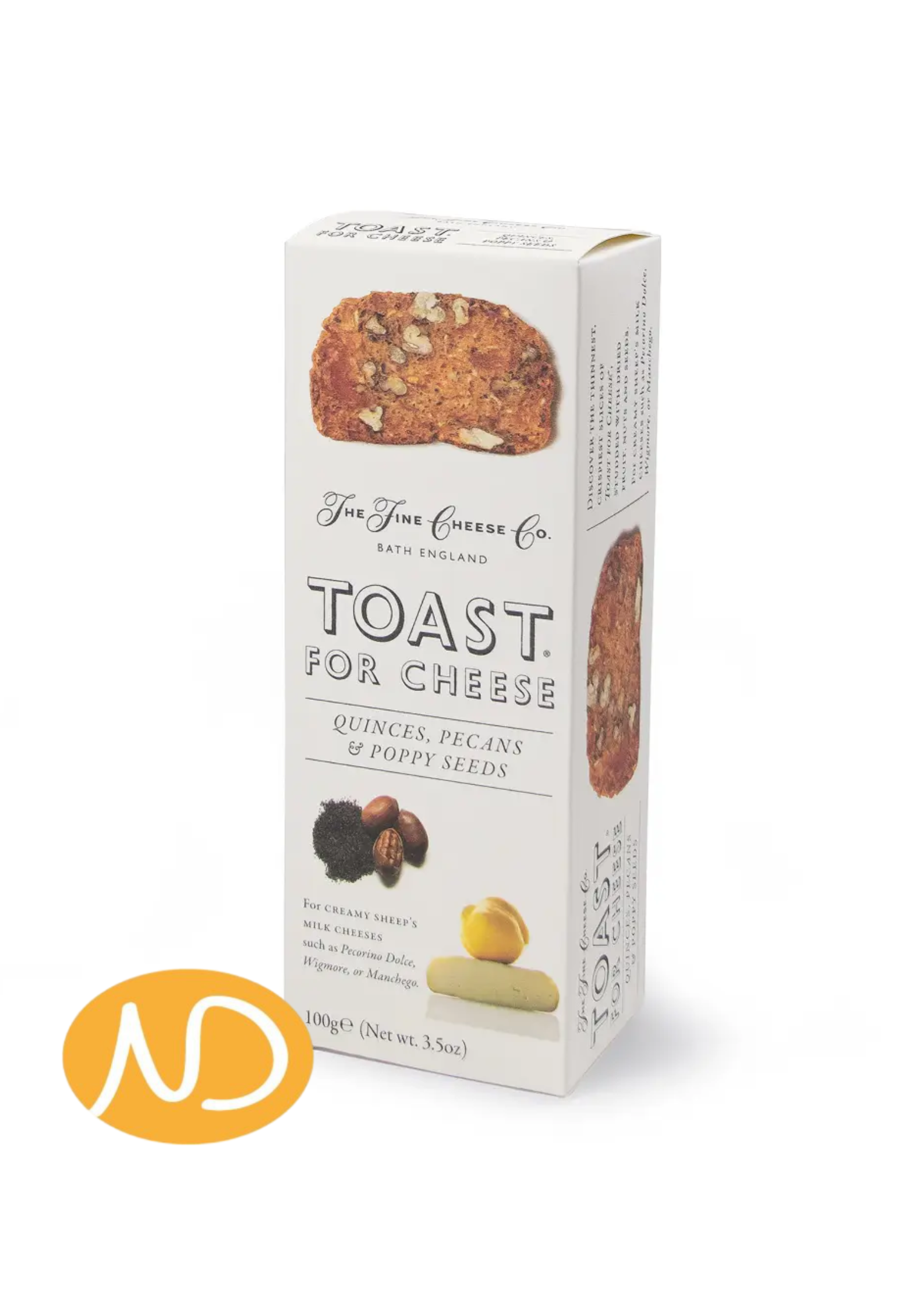 Κράκερ με Κυδώνι,Πεκάν & Παπαρουνόσπορο 100g