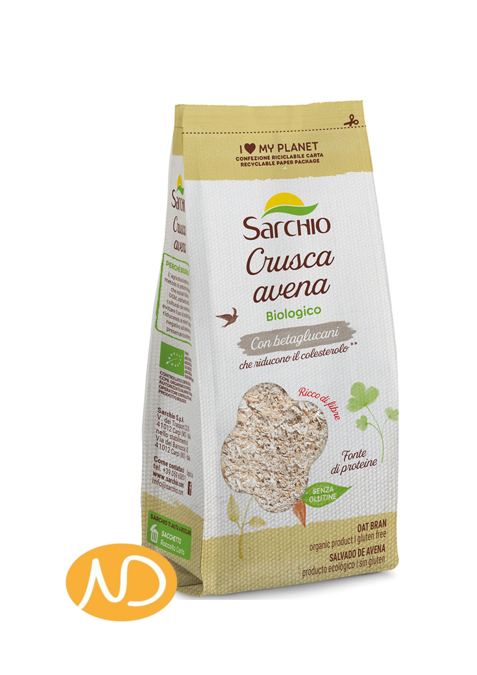 Bio Πίτουρο Βρώμης 250gr