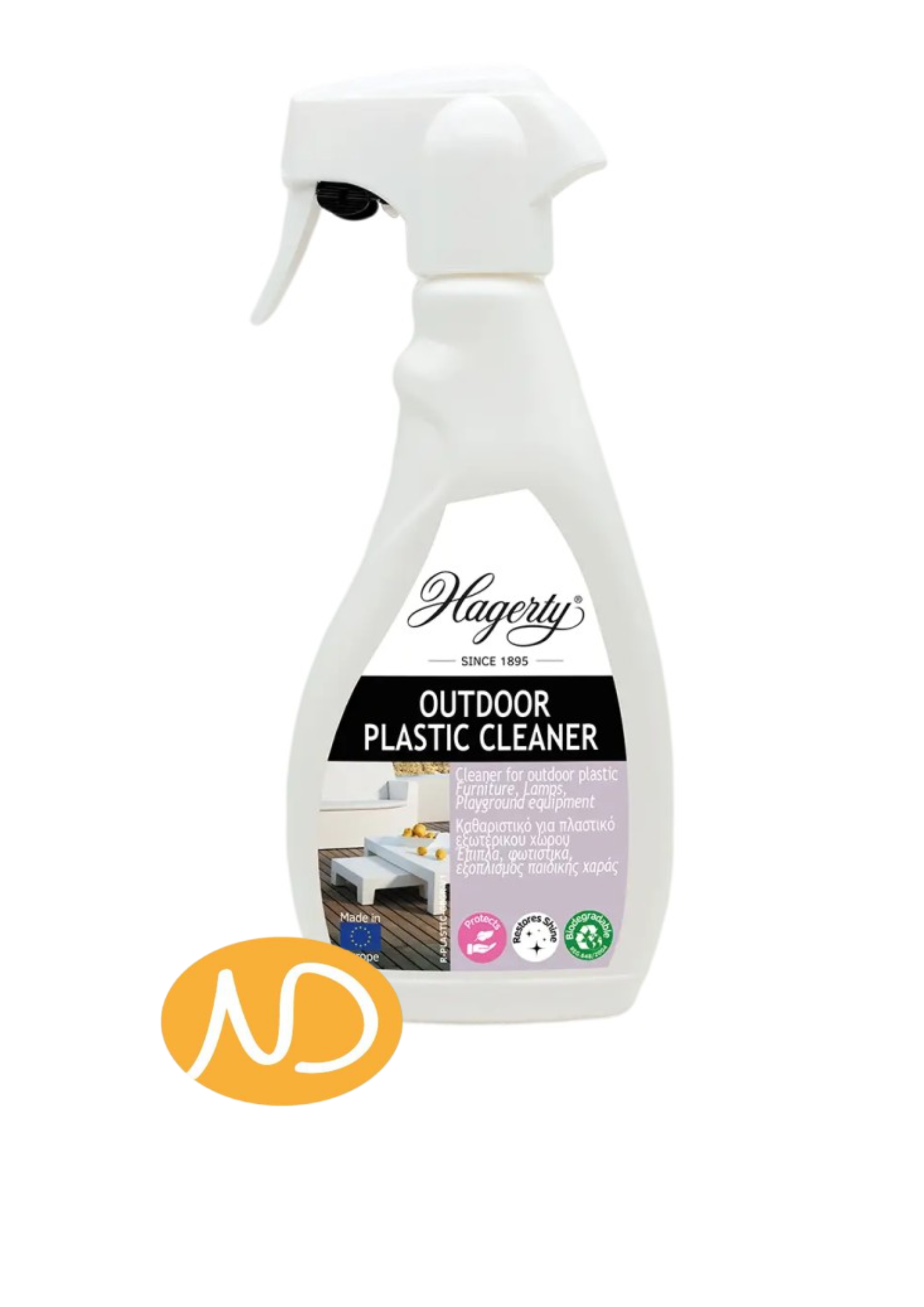 Καθαριστικό για Πλαστικό Εξωτερικού Χώρου 500ml