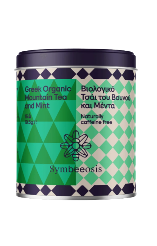 Βιολογικό Τσάι του Βουνού & Μέντα 19,5gr  "SYMBEEOSIS"