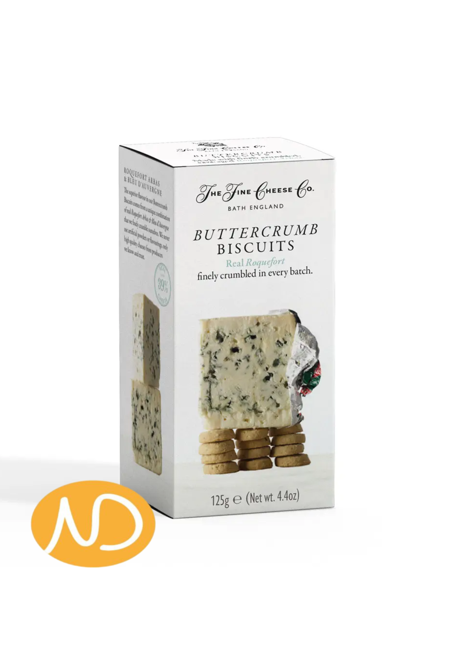 Αλμυρά Μπισκότα με Τυρί Roquefort 125γρ