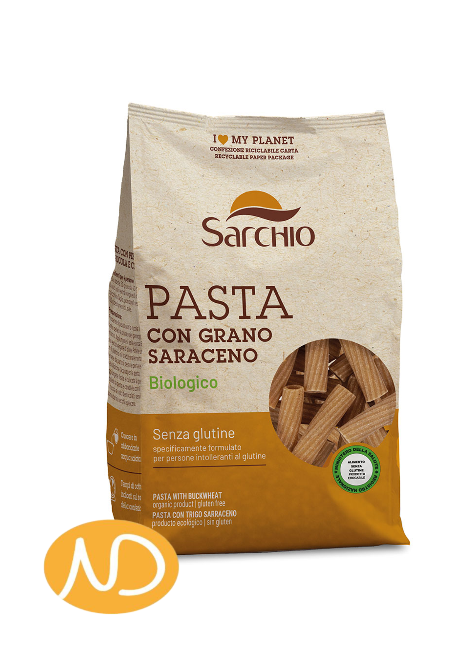 Bio Μακαρόνια Φαγόπυρου Χ/Γλουτένη 250gr